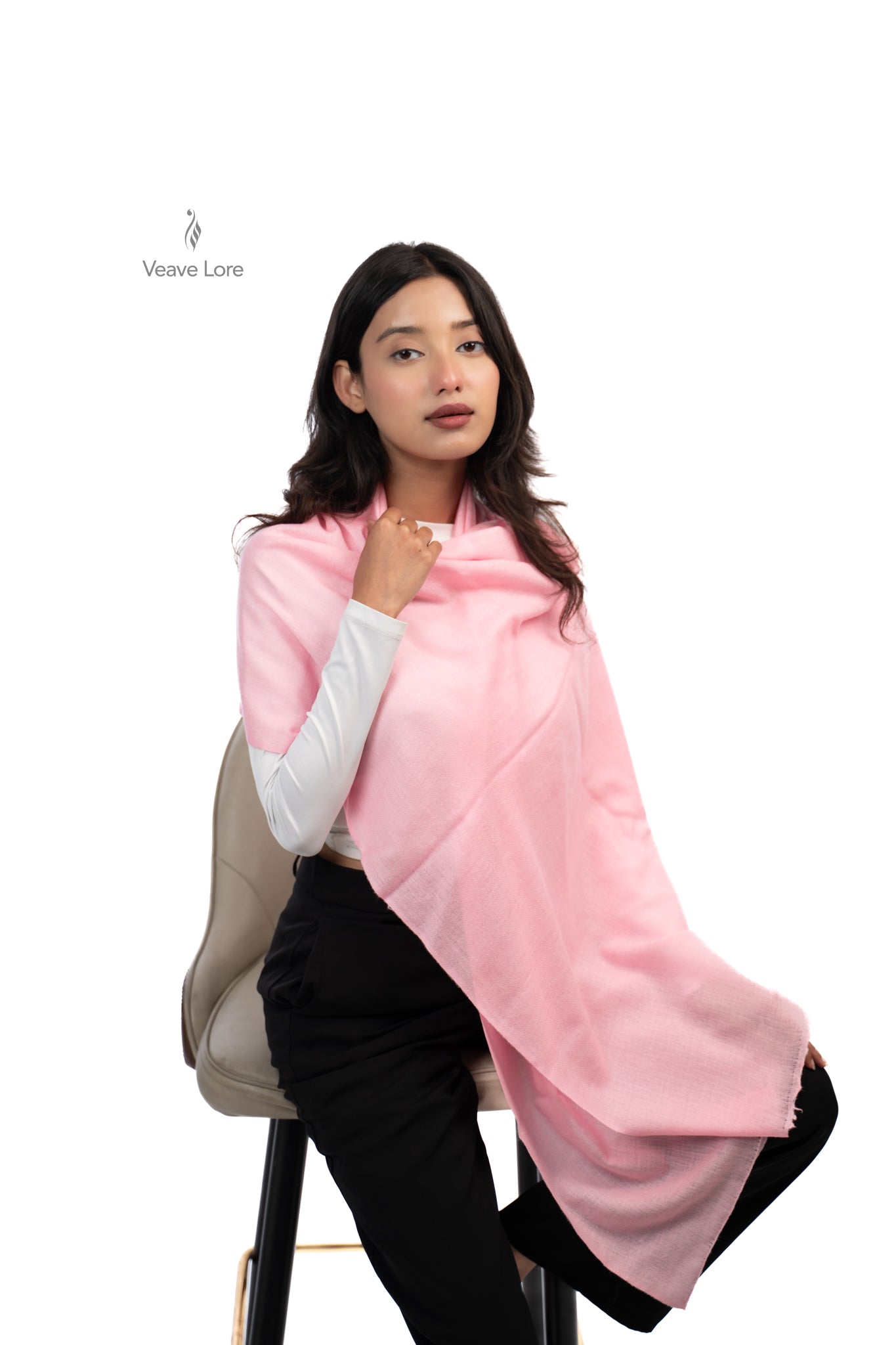 Rangeen Palette Fine Wool Shawl