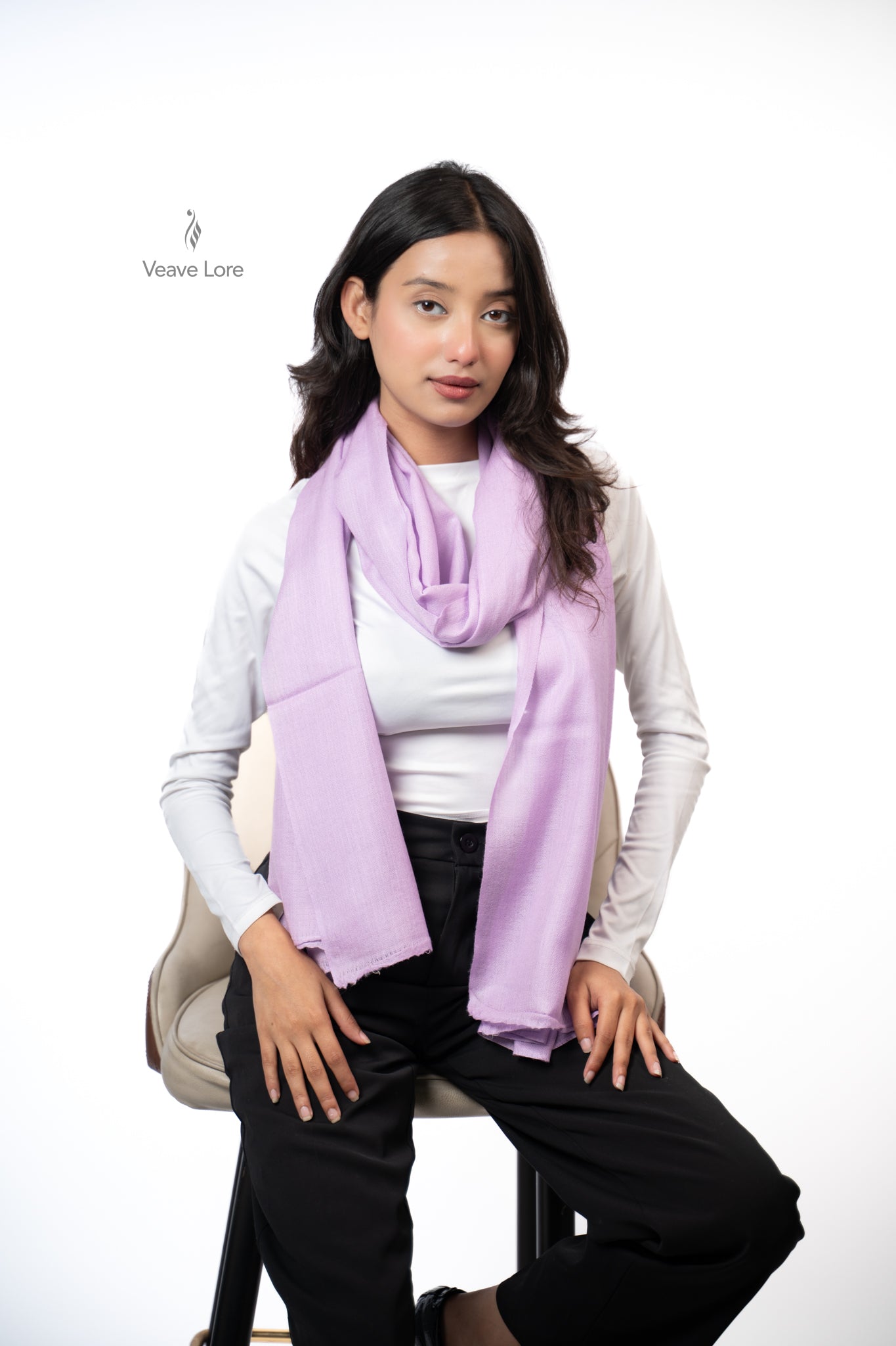 Rangeen Palette Fine Wool Shawl