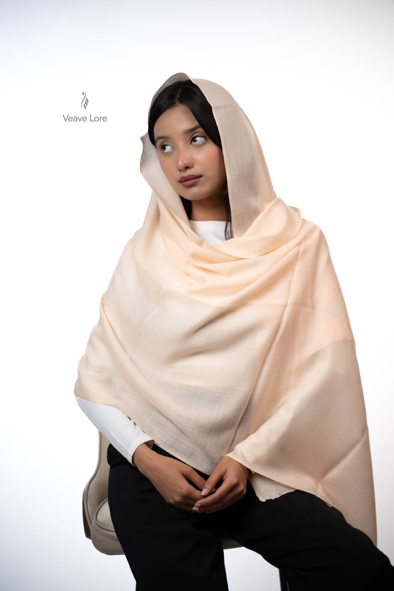 Rangeen Palette Fine Wool Shawl
