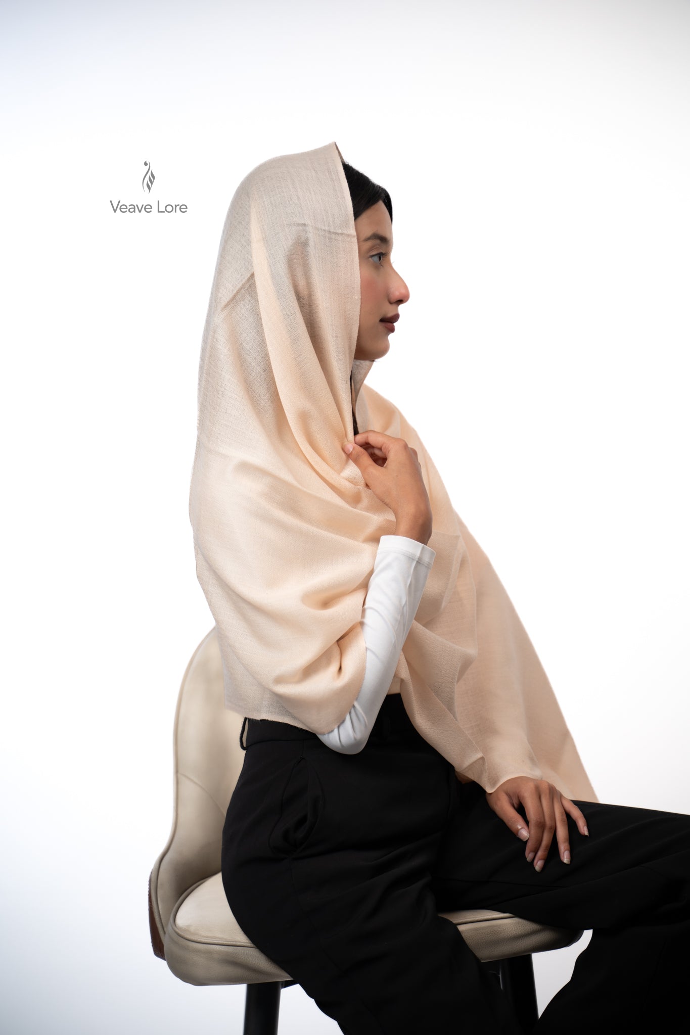 Rangeen Palette Fine Wool Shawl