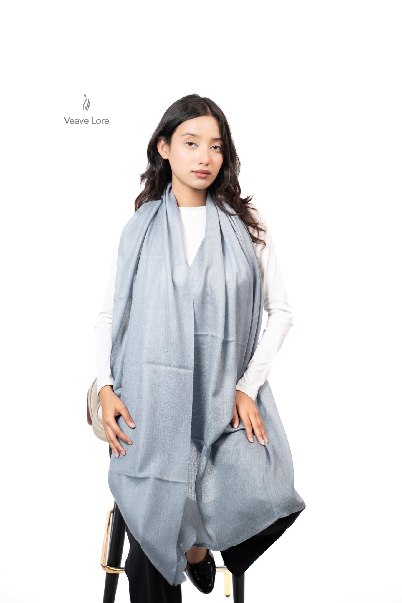 Rangeen Palette Fine Wool Shawl