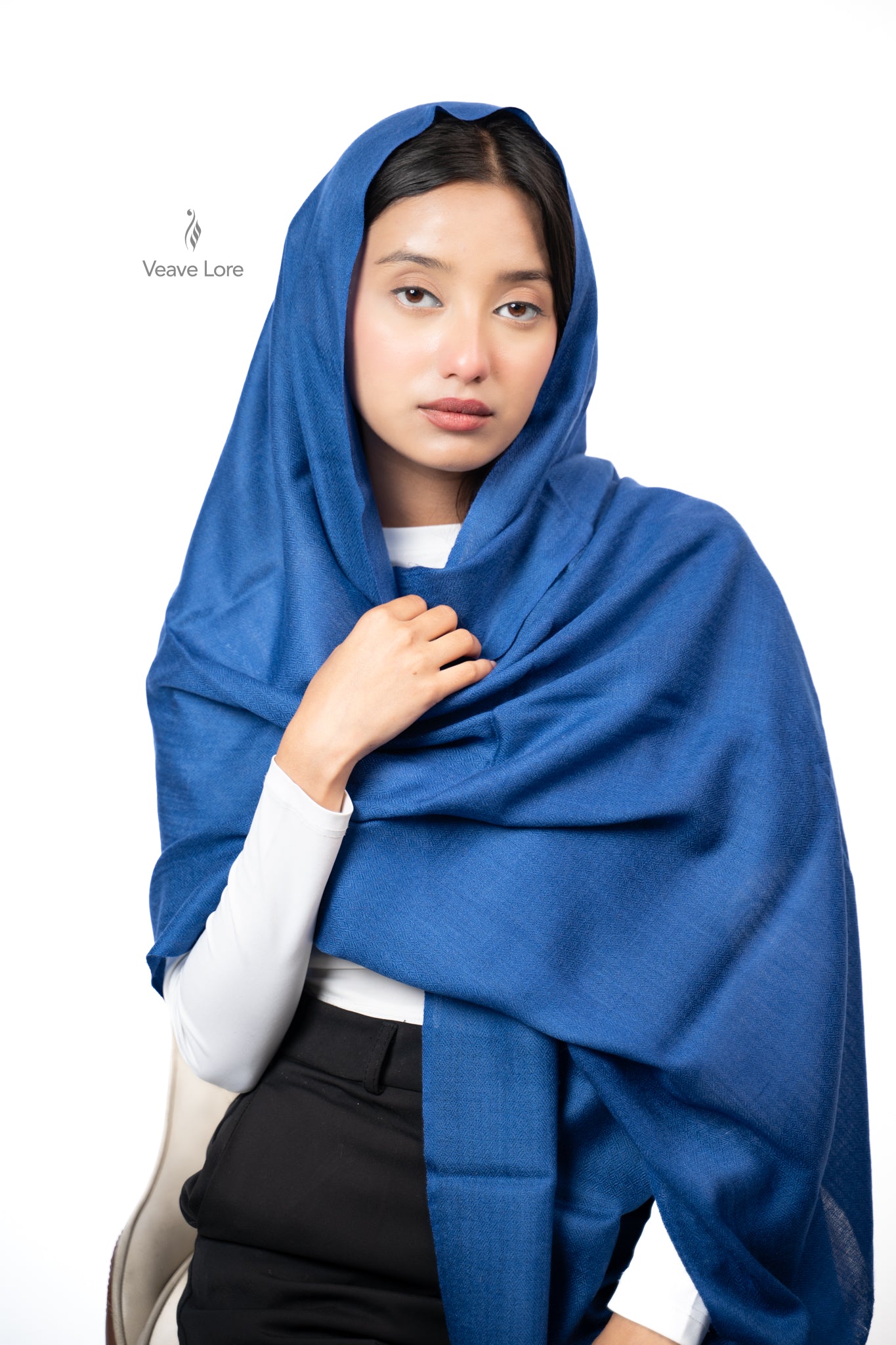 Rangeen Palette Fine Wool Shawl
