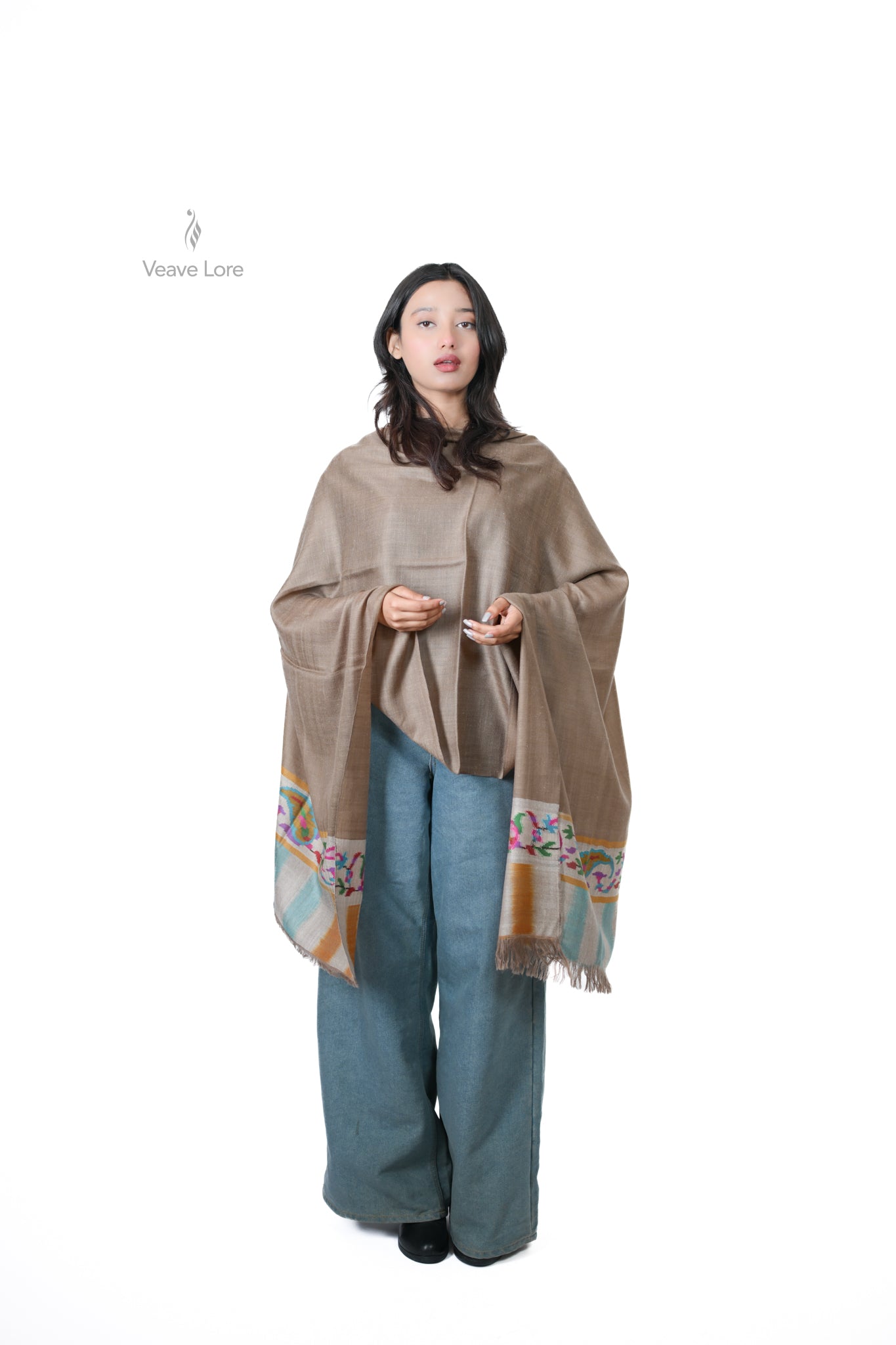 The Earthen Garden Pashmina Stole