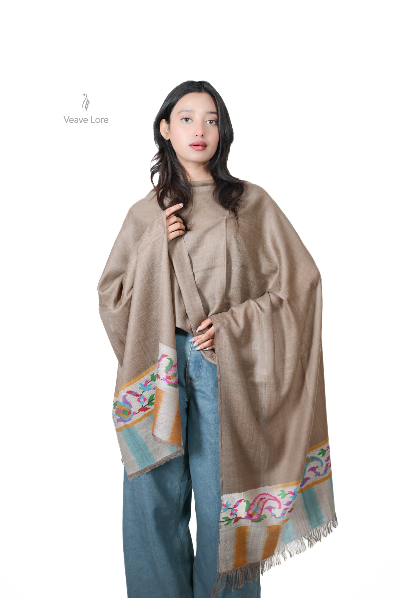 The Earthen Garden Pashmina Stole