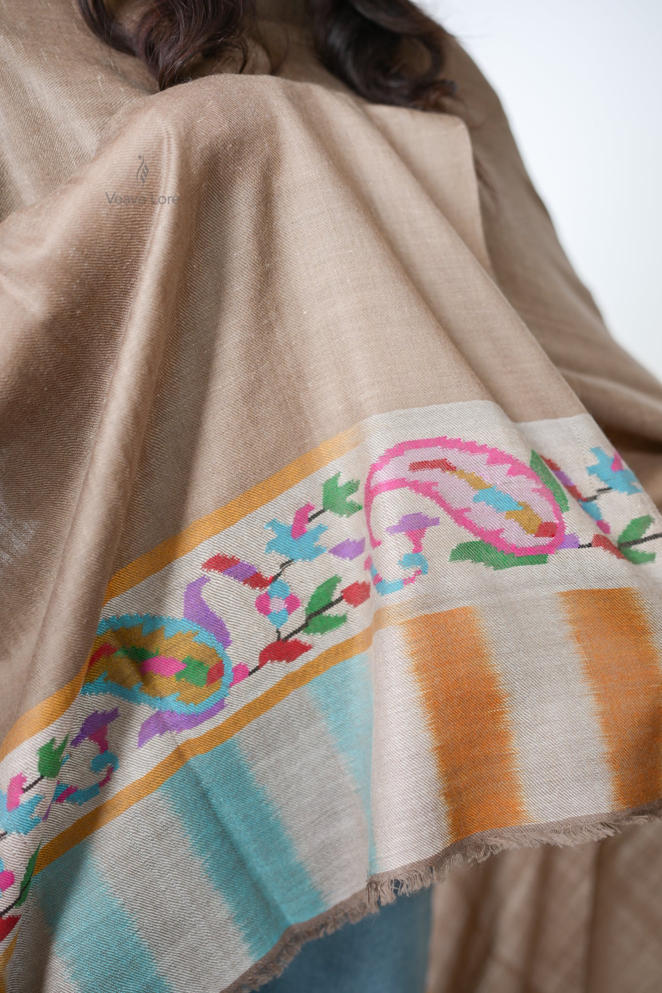 The Earthen Garden Pashmina Stole
