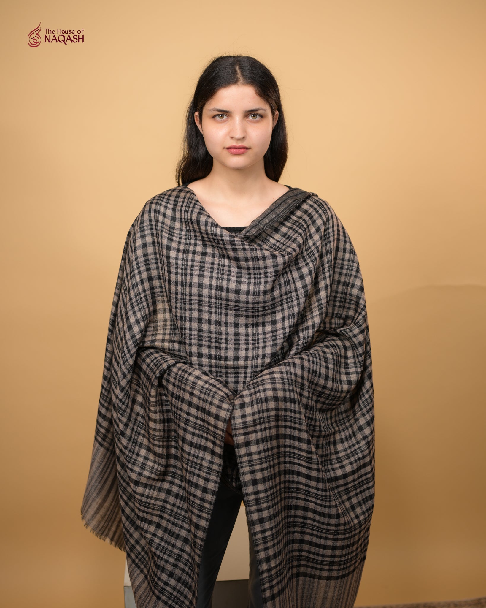Black and Grey Checkdar