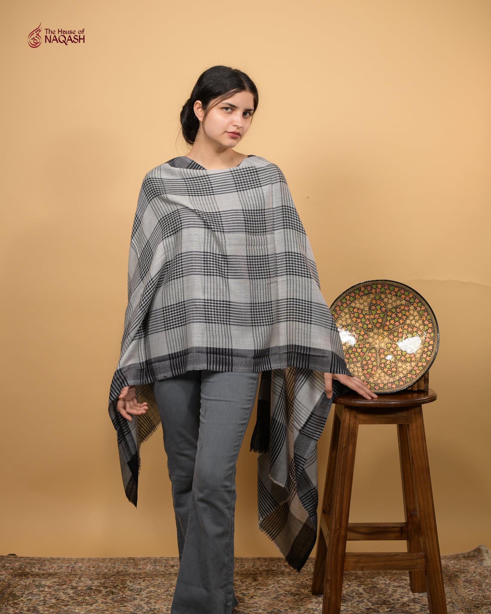 Goldenrod Stripe Stole
