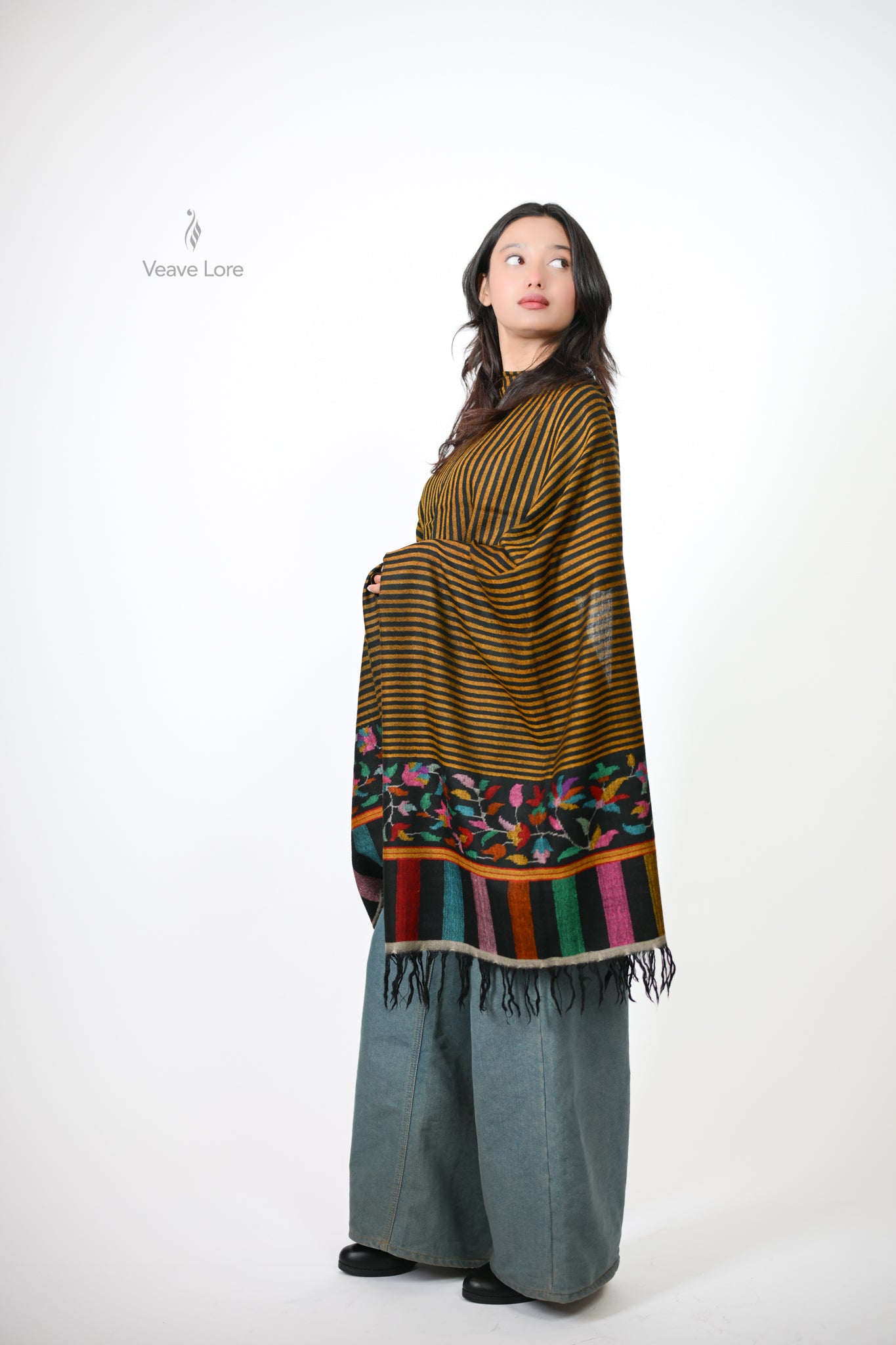 Shab-o-Roz — Night & Day Pashmina Stole