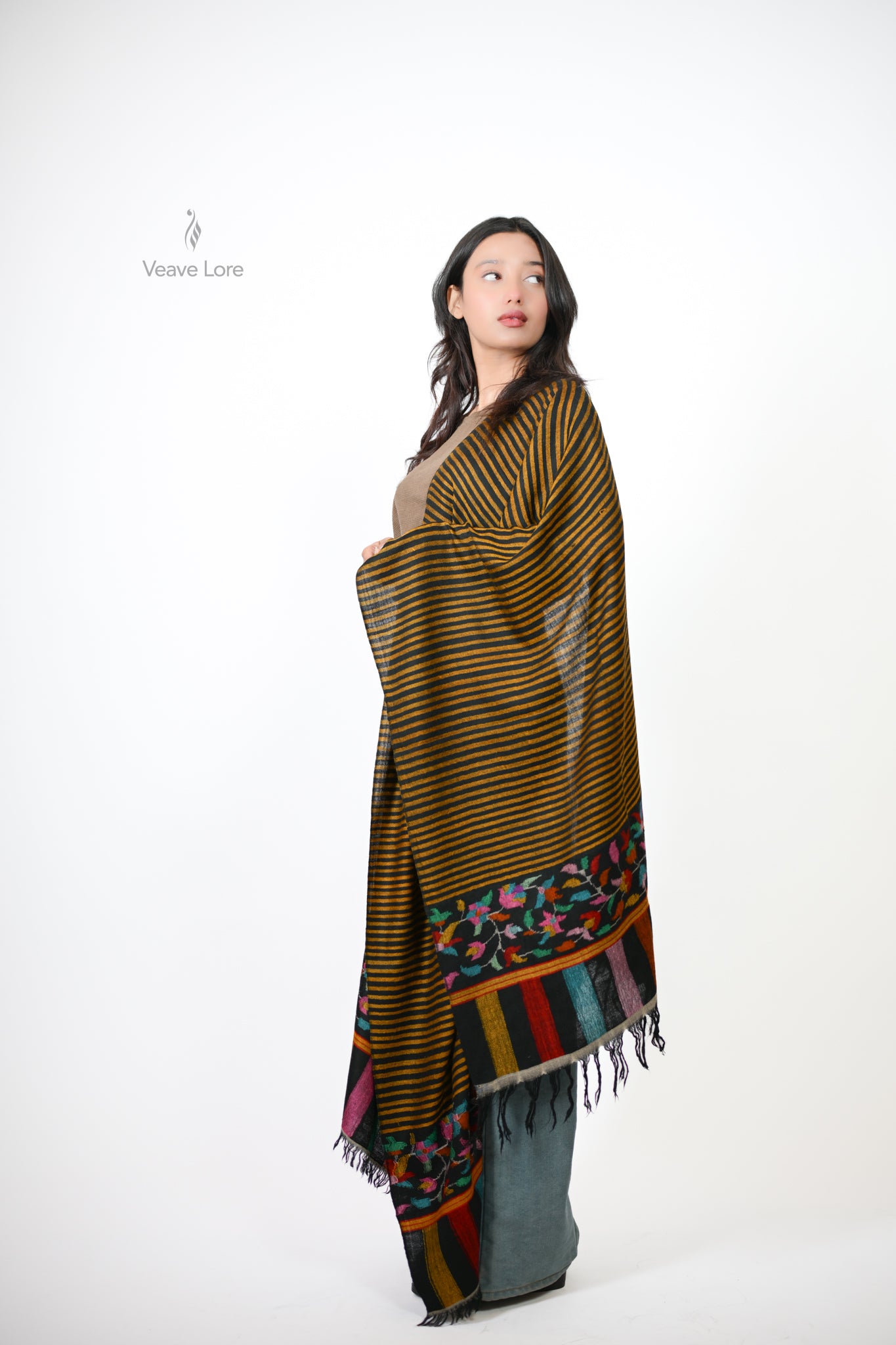 Shab-o-Roz — Night & Day Pashmina Stole
