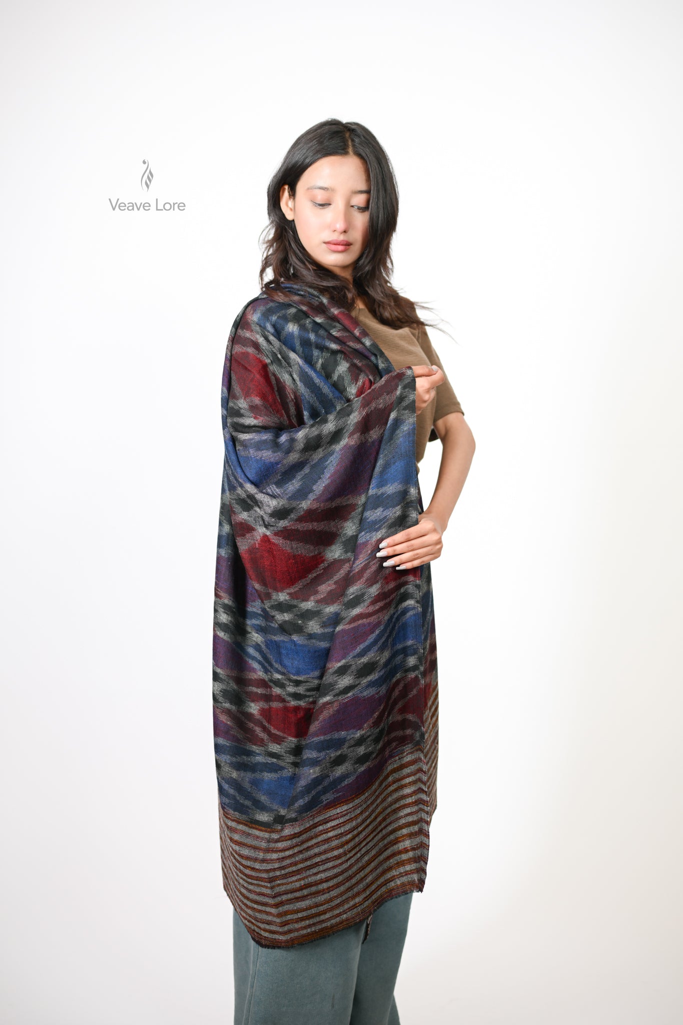 Rang-e-Khizan Pashmina Stole