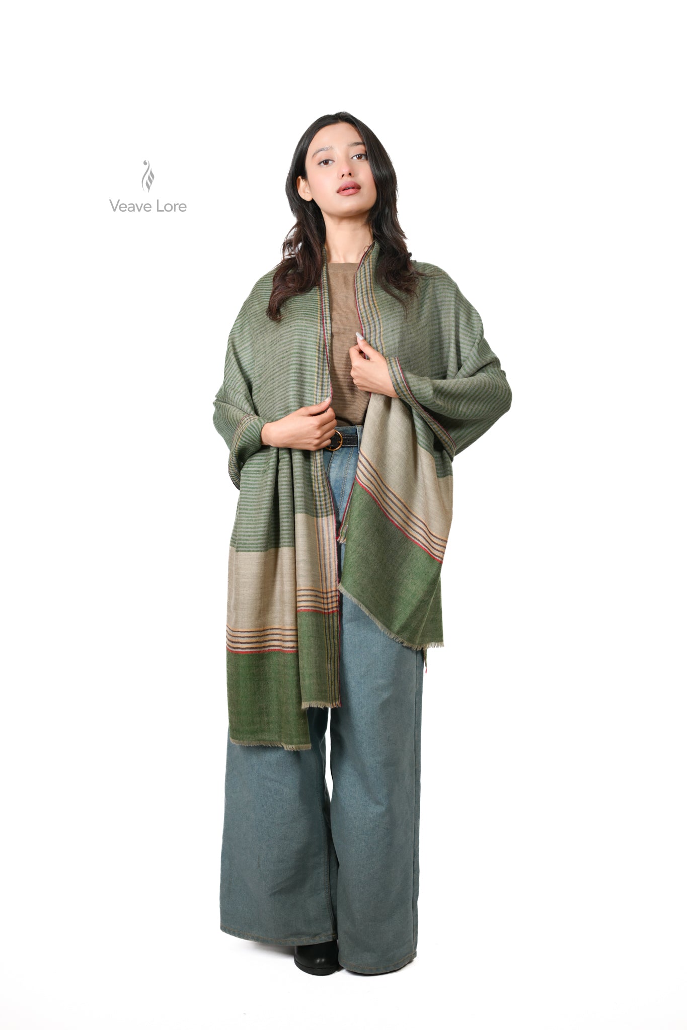 Sabz-e-Sehra Pashmina Stole