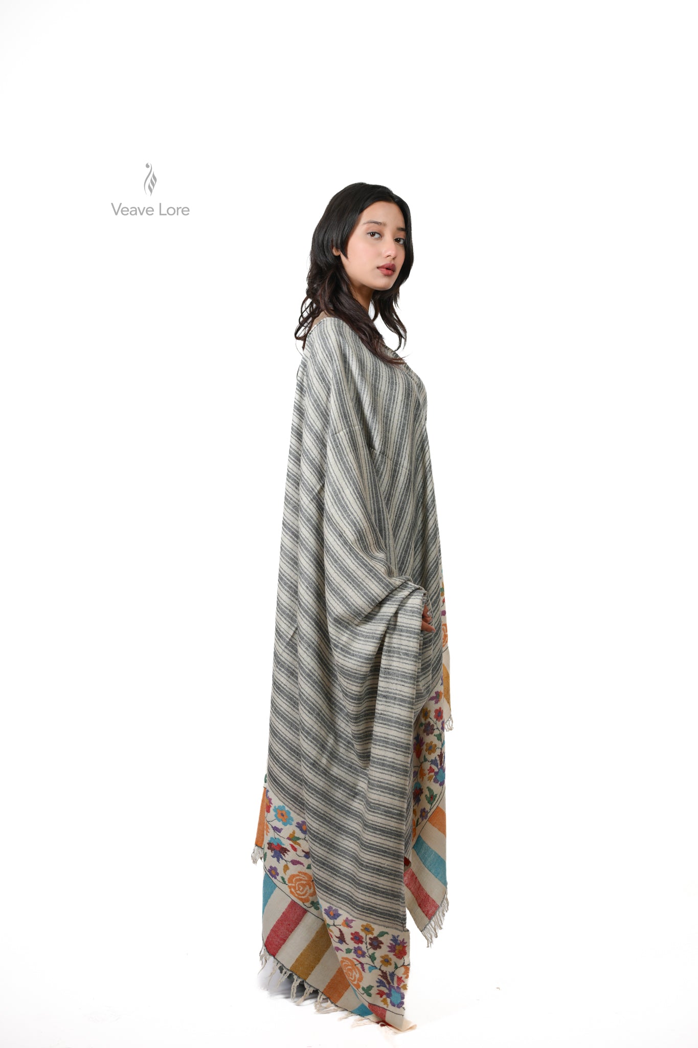 Sahar-o-Bahar — Dawn & Spring Pashmina Shawl