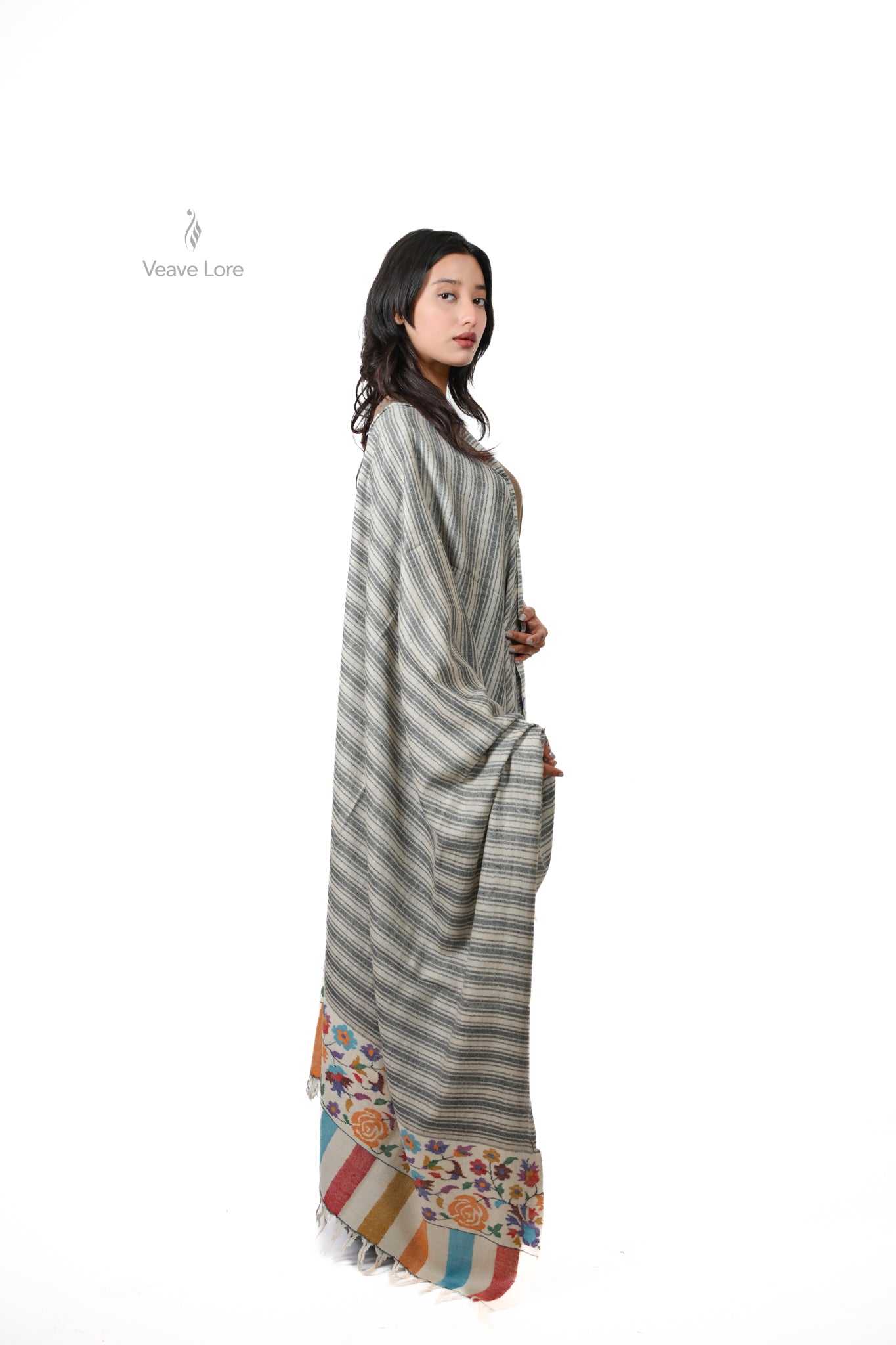 Sahar-o-Bahar — Dawn & Spring Pashmina Shawl