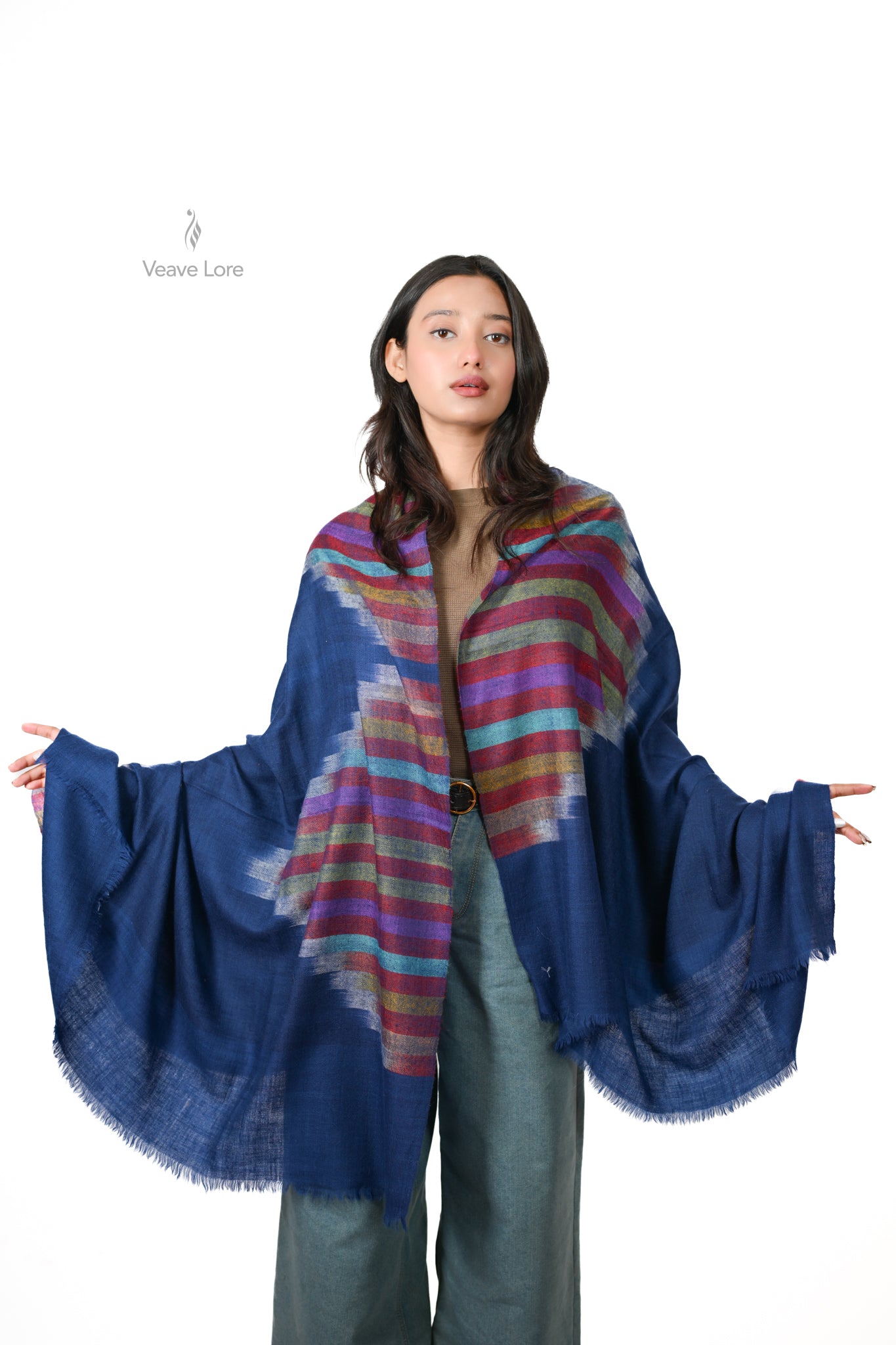 Shab-e-Rang Pashmina Shawl