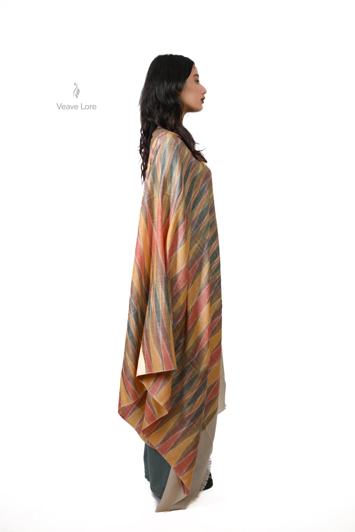 Khizan-e-Rang Pashmina Shawl