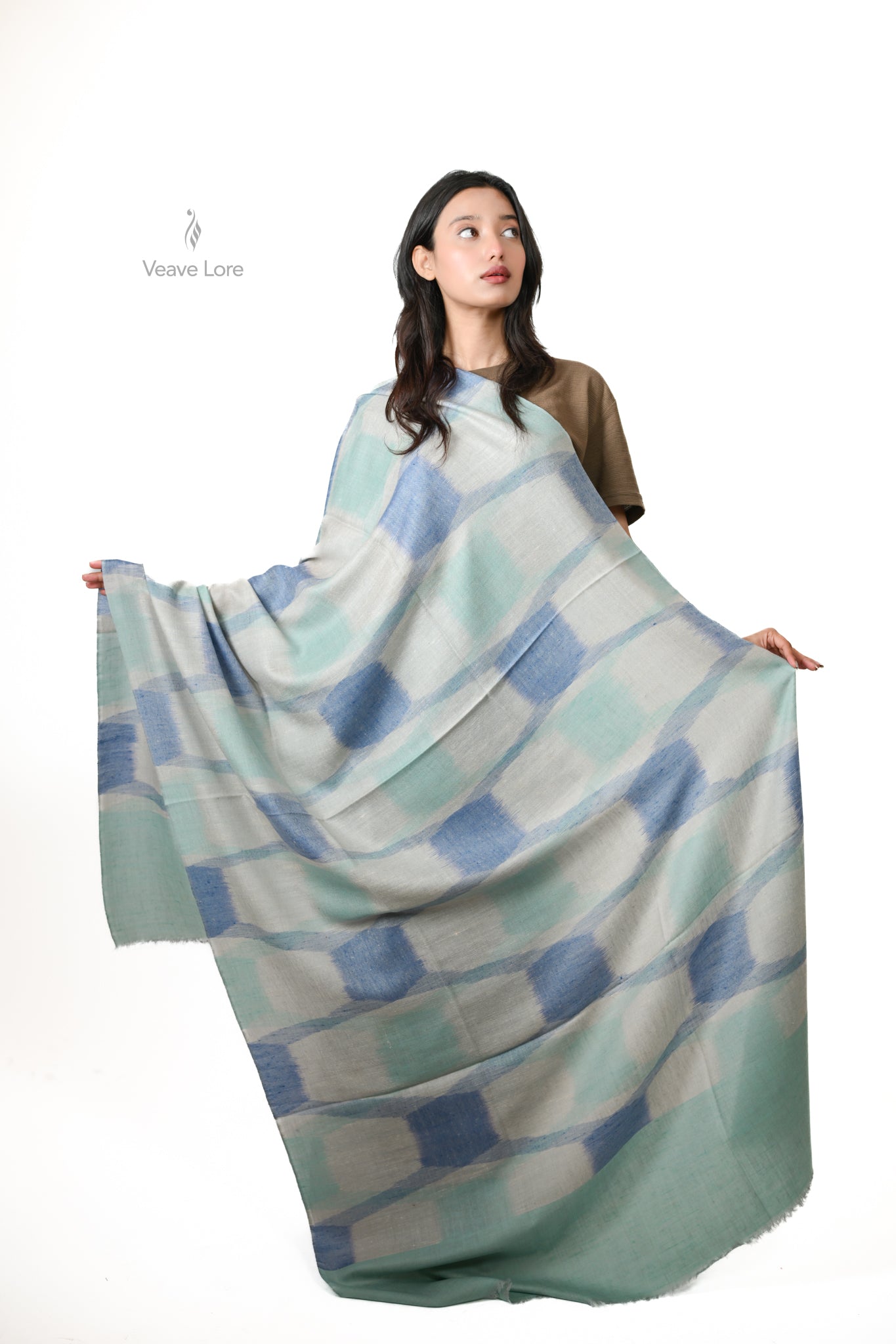 Sabz-o-Mauj Pashmina Shawl