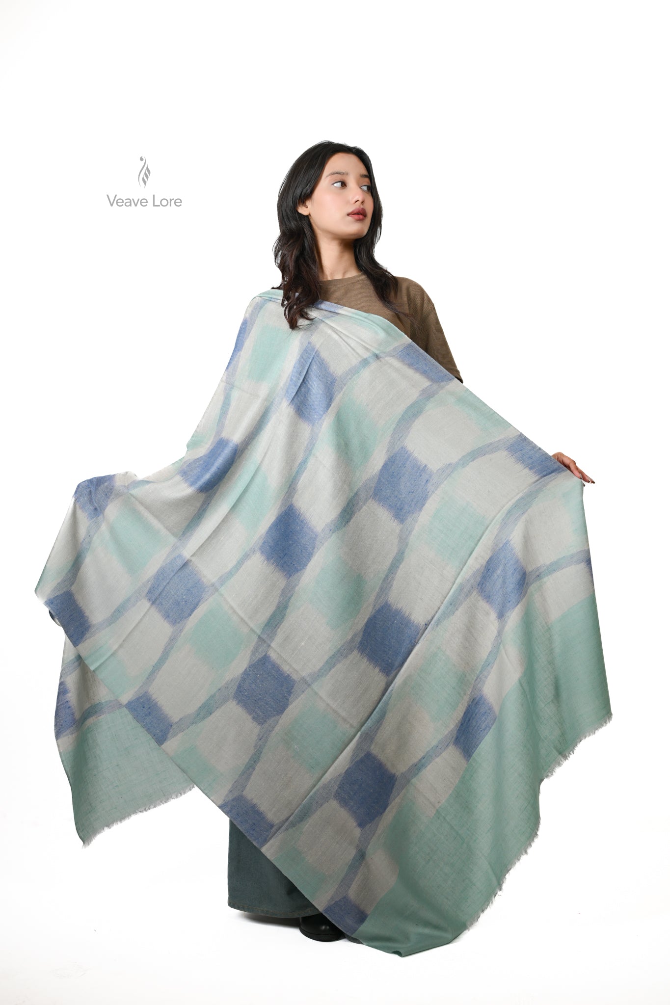 Sabz-o-Mauj Pashmina Shawl