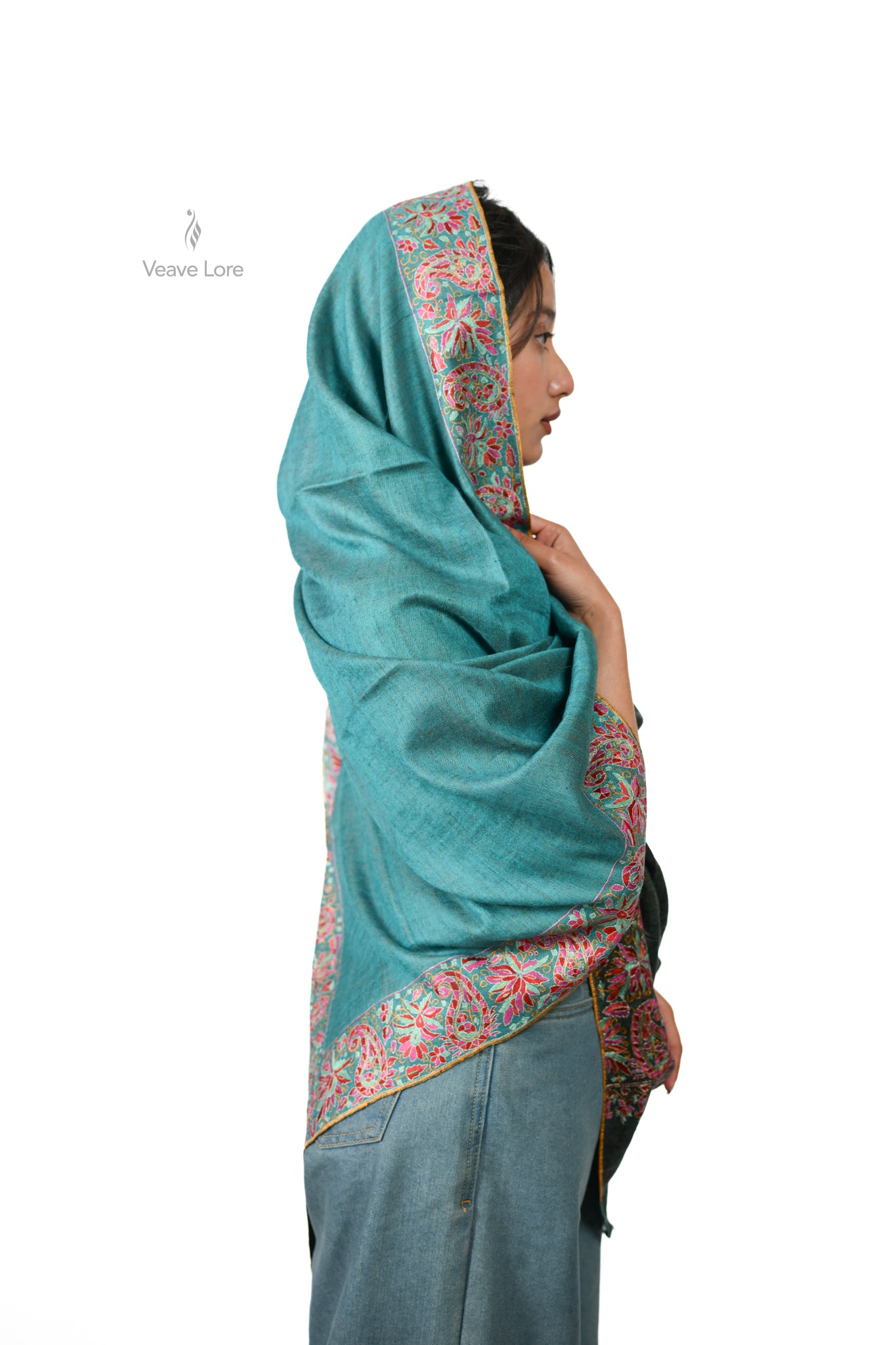 Tausi & Cypress Pashmina Shawl