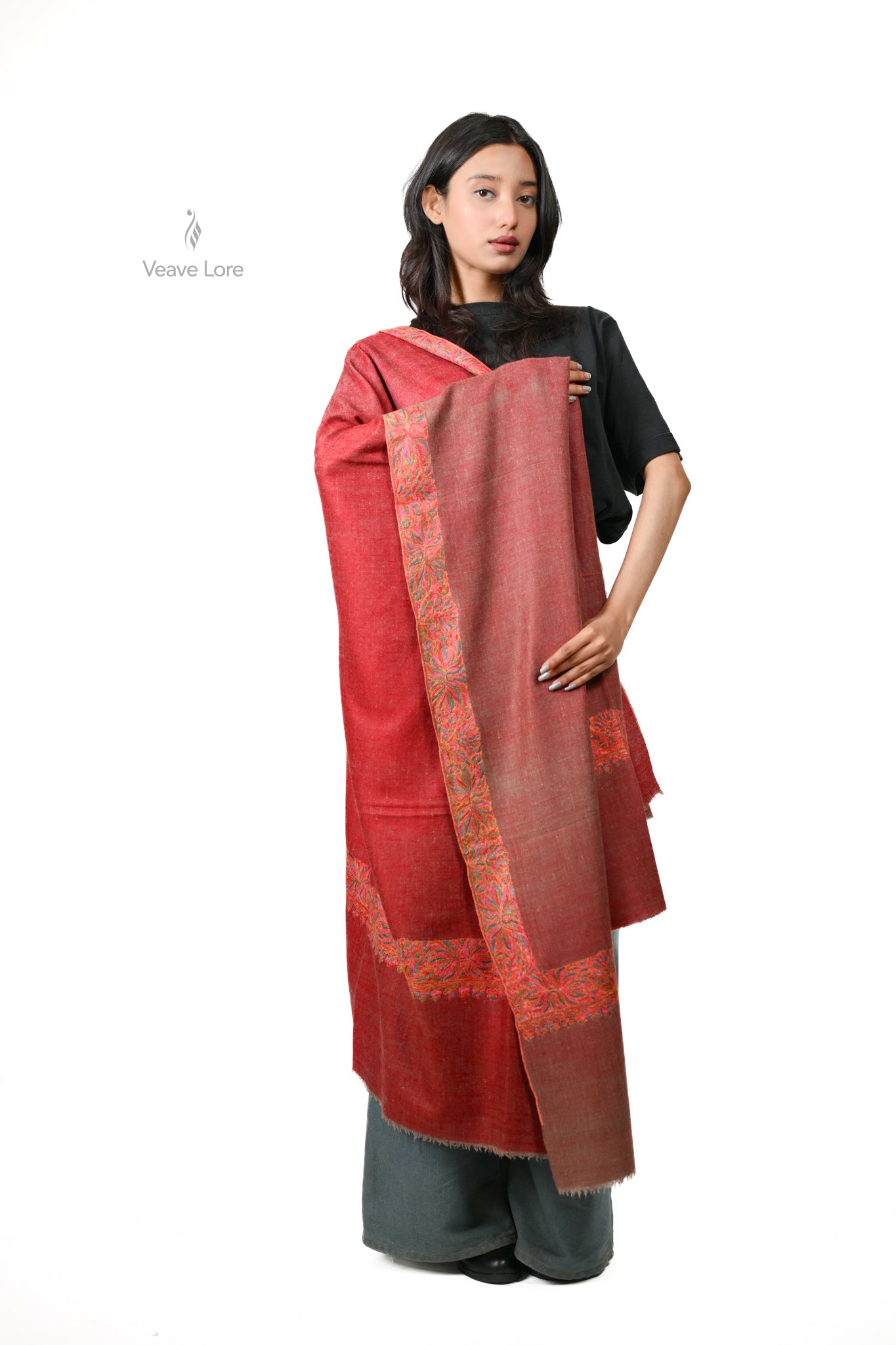 The Yaqut Veil Pashmina Shawl