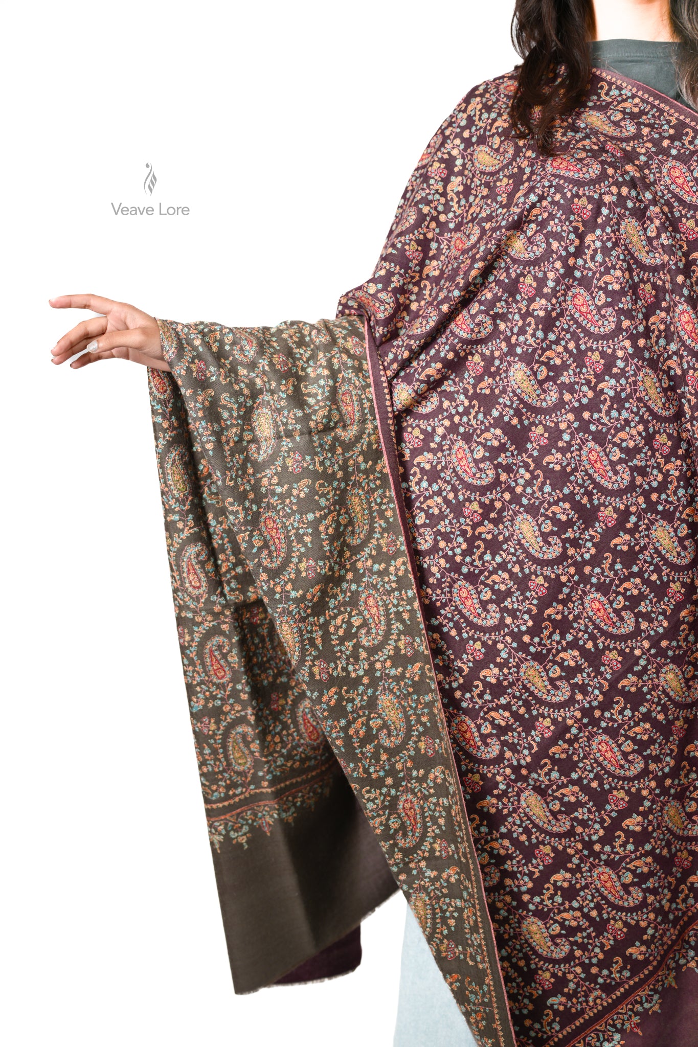 The Twilight Bazm Pashmina Shawl