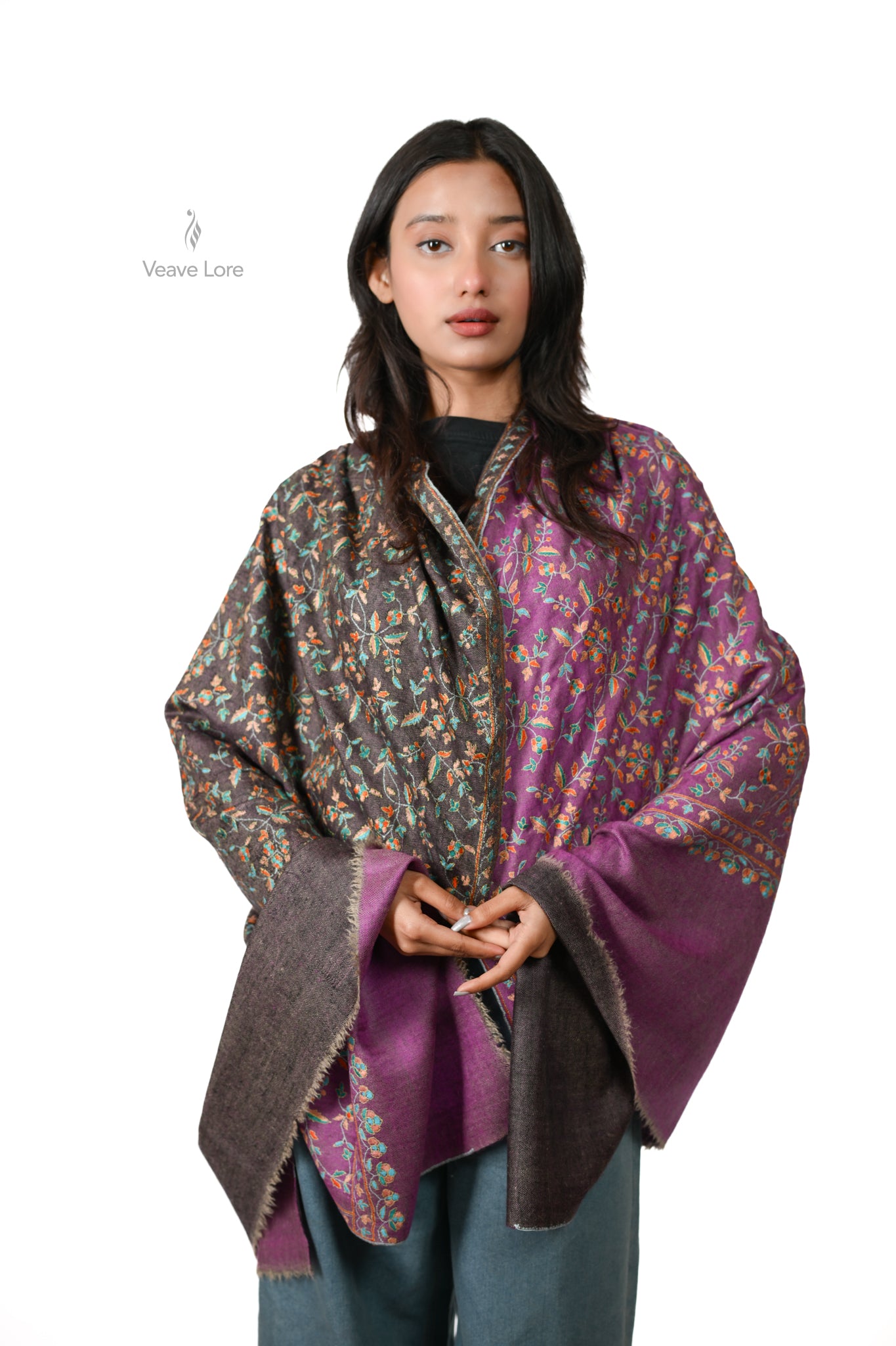 Ash & Gulab Pashmina Shawl