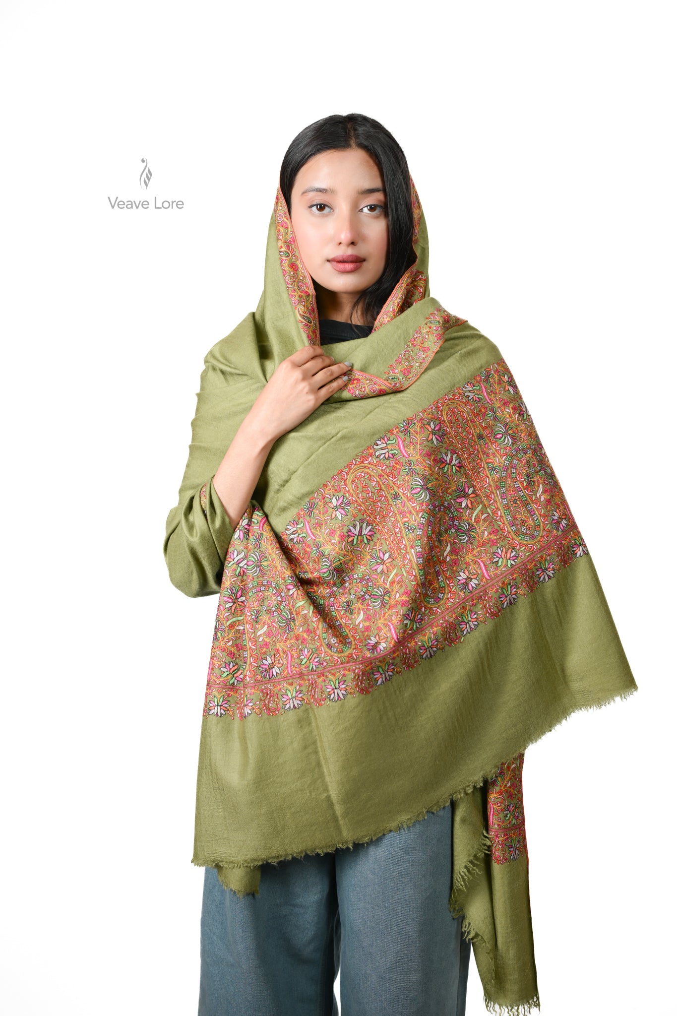 Bagh-e-Bahar Palledar Pashmina Shawl