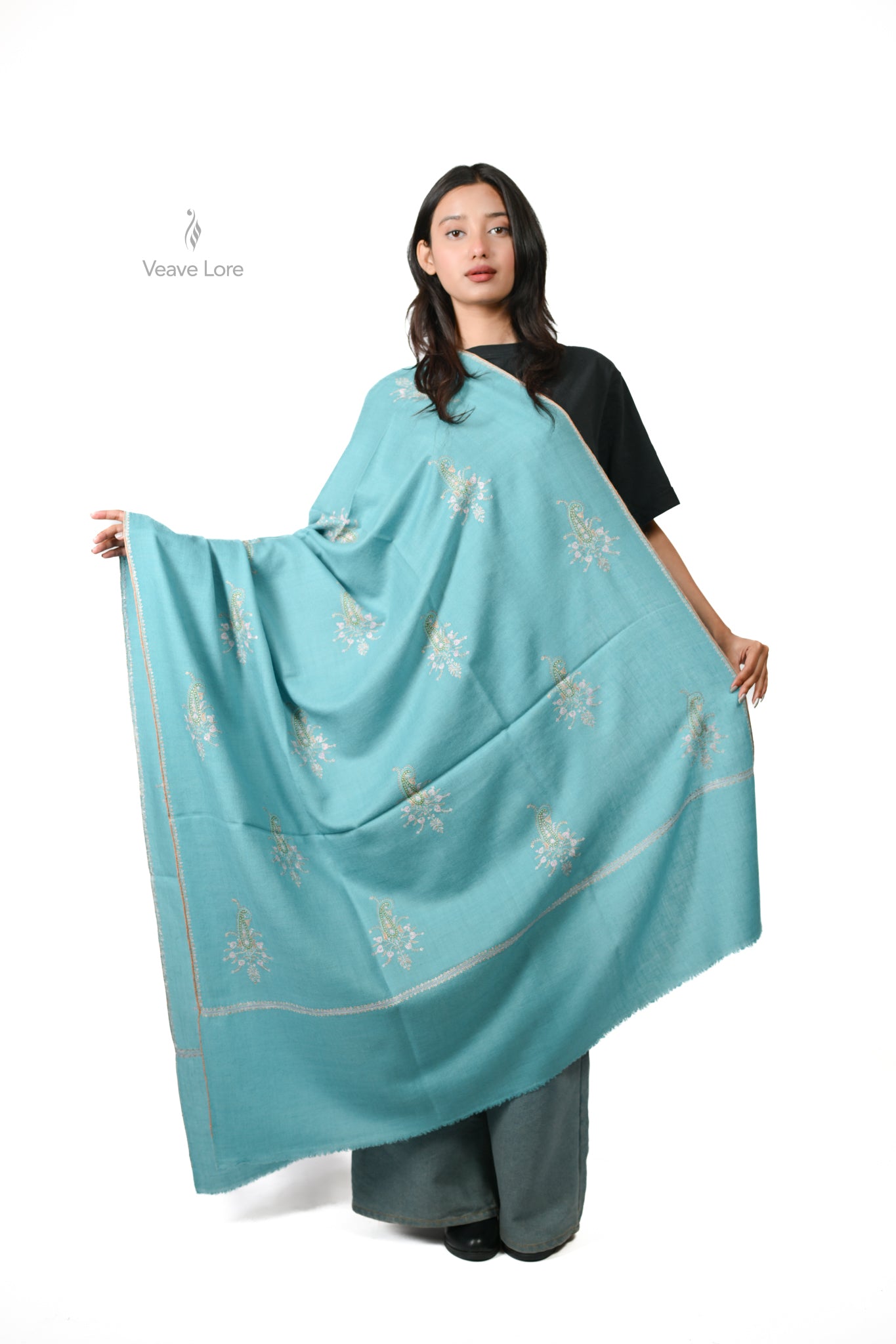 Daria-e-Badam Pashmina Shawl