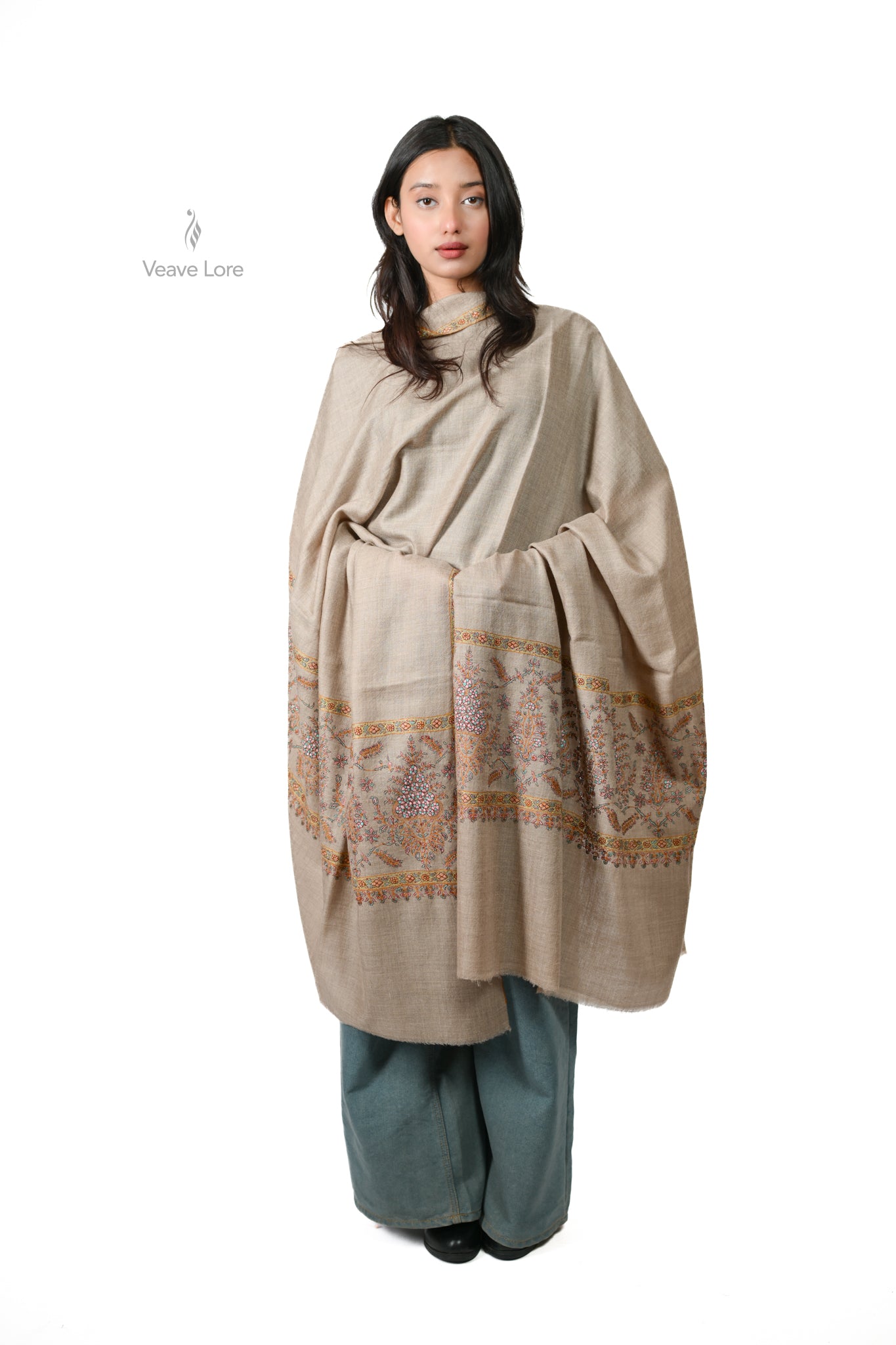 Khazana-e-Naqsh Palledar Pashmina Shawl