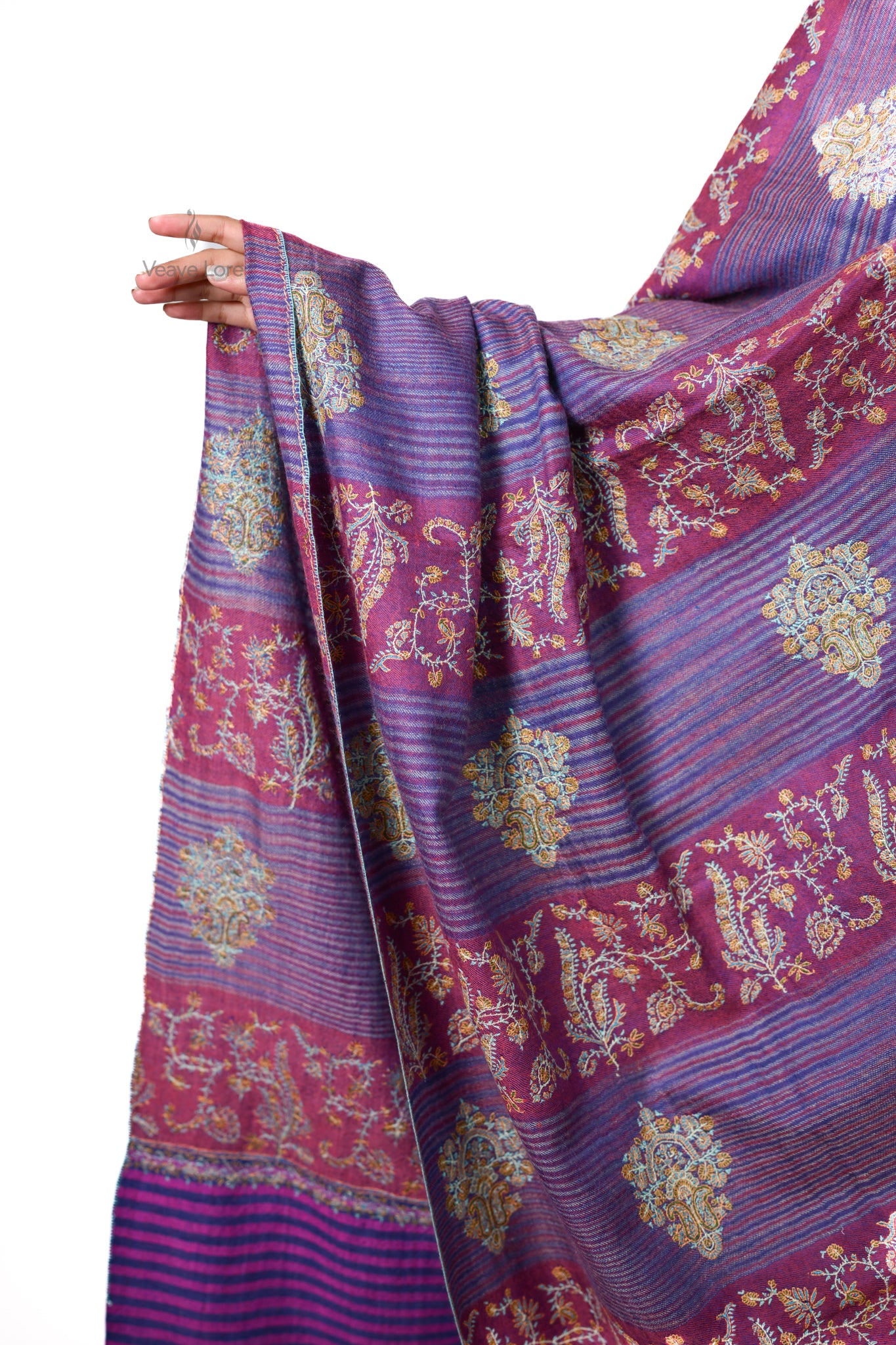 Gulzar Orchid Pashmina Shawl