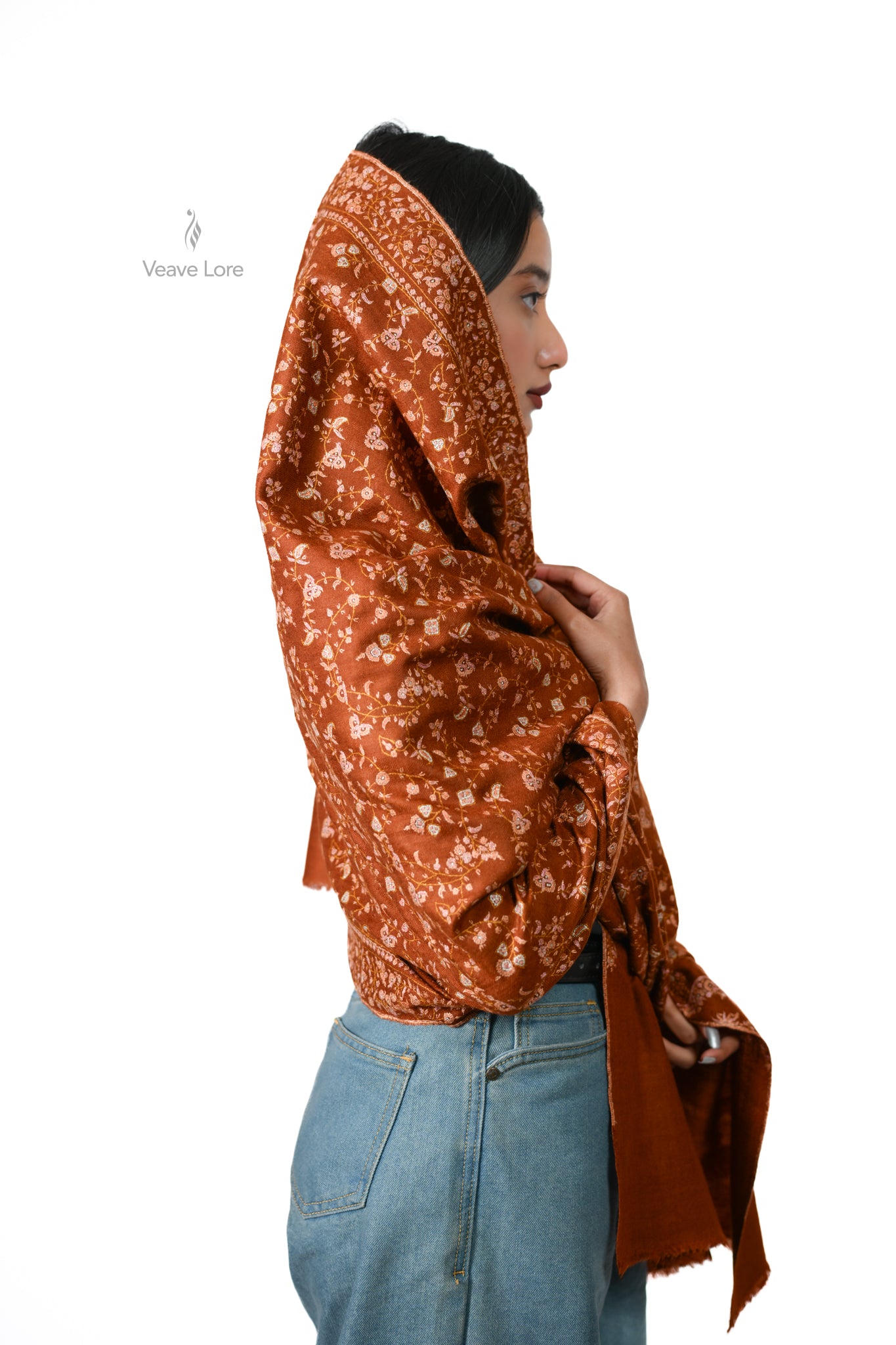 Anar & Pearl Pashmina Shawl