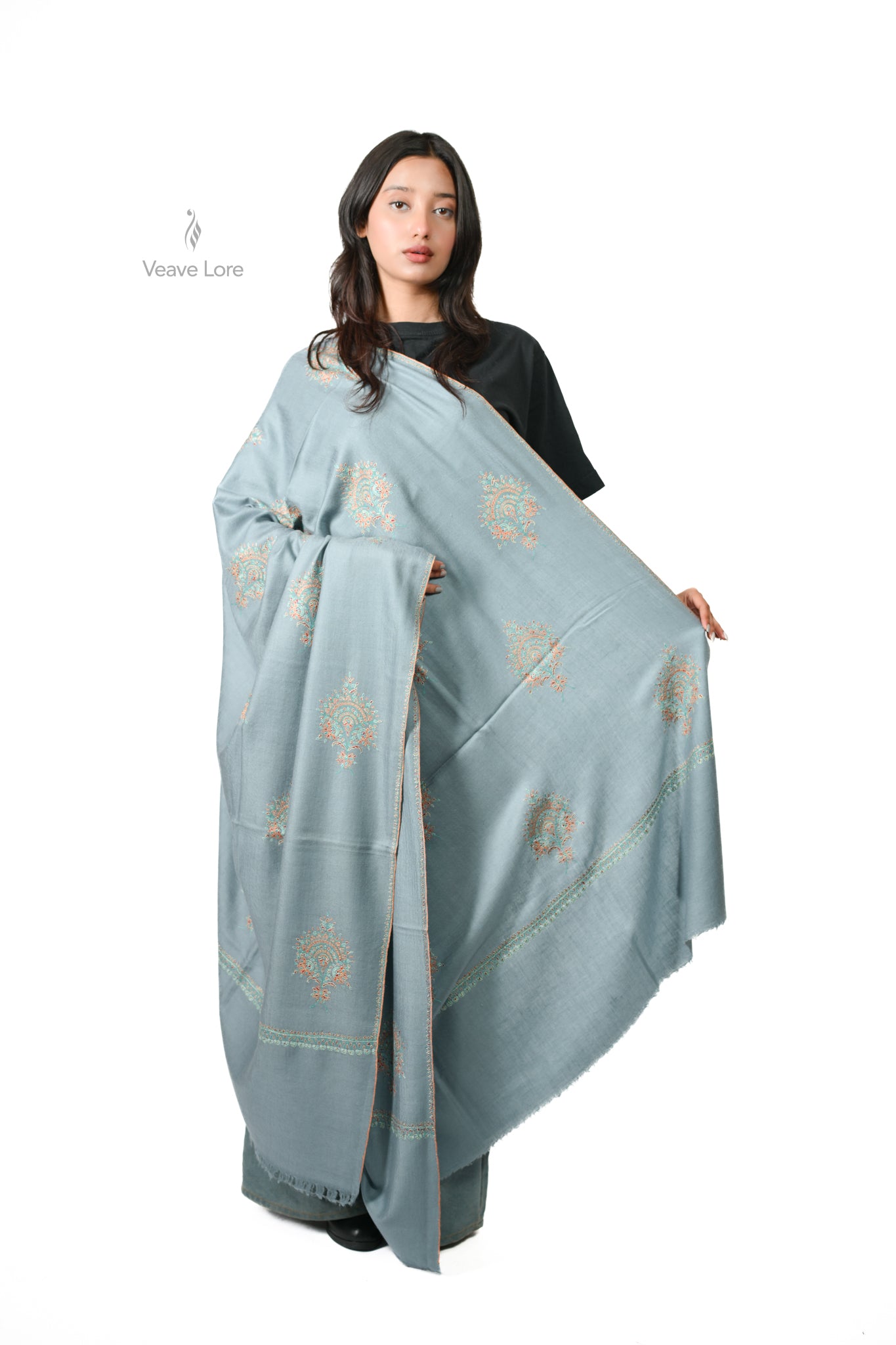 Naqsh-e-Aasmaan Pashmina Shawl