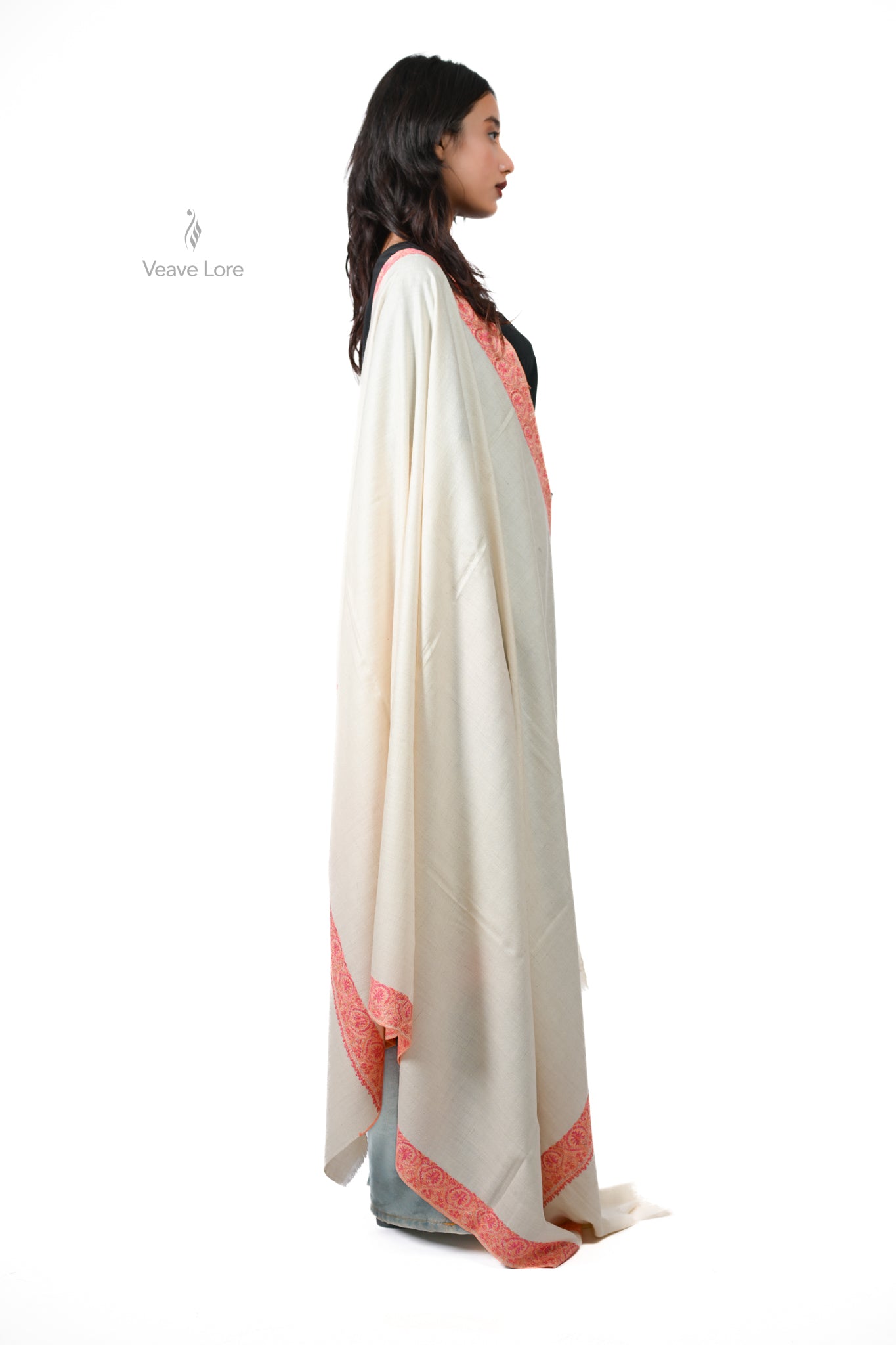 Subh-e-Marjan Pashmina Shawl