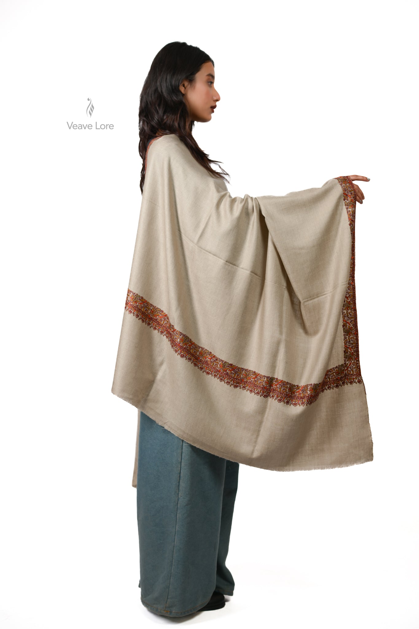 Khizan-e-Chinar Pashmina Shawl