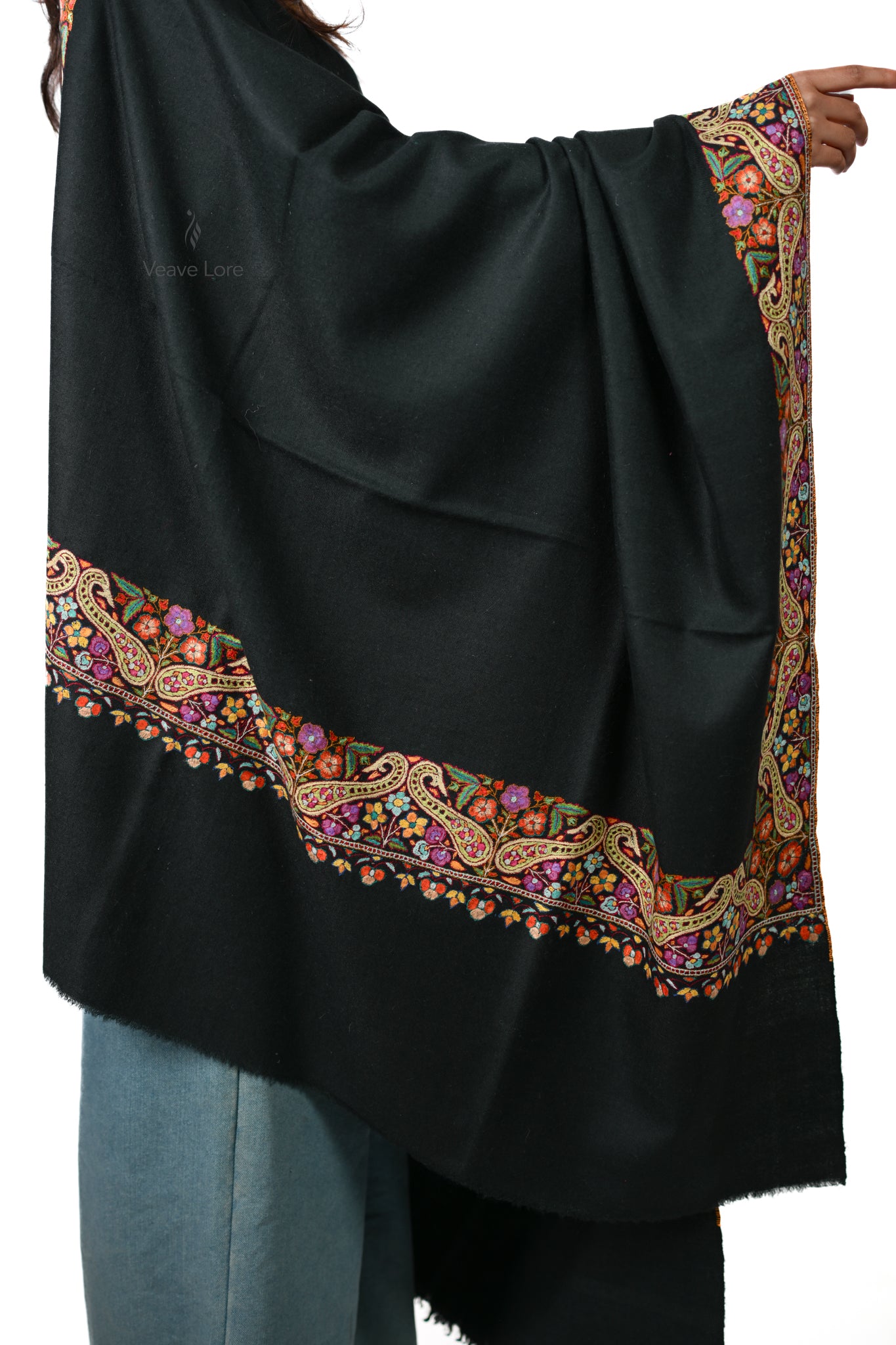 Shab-e-Zar Pashmina Shawl