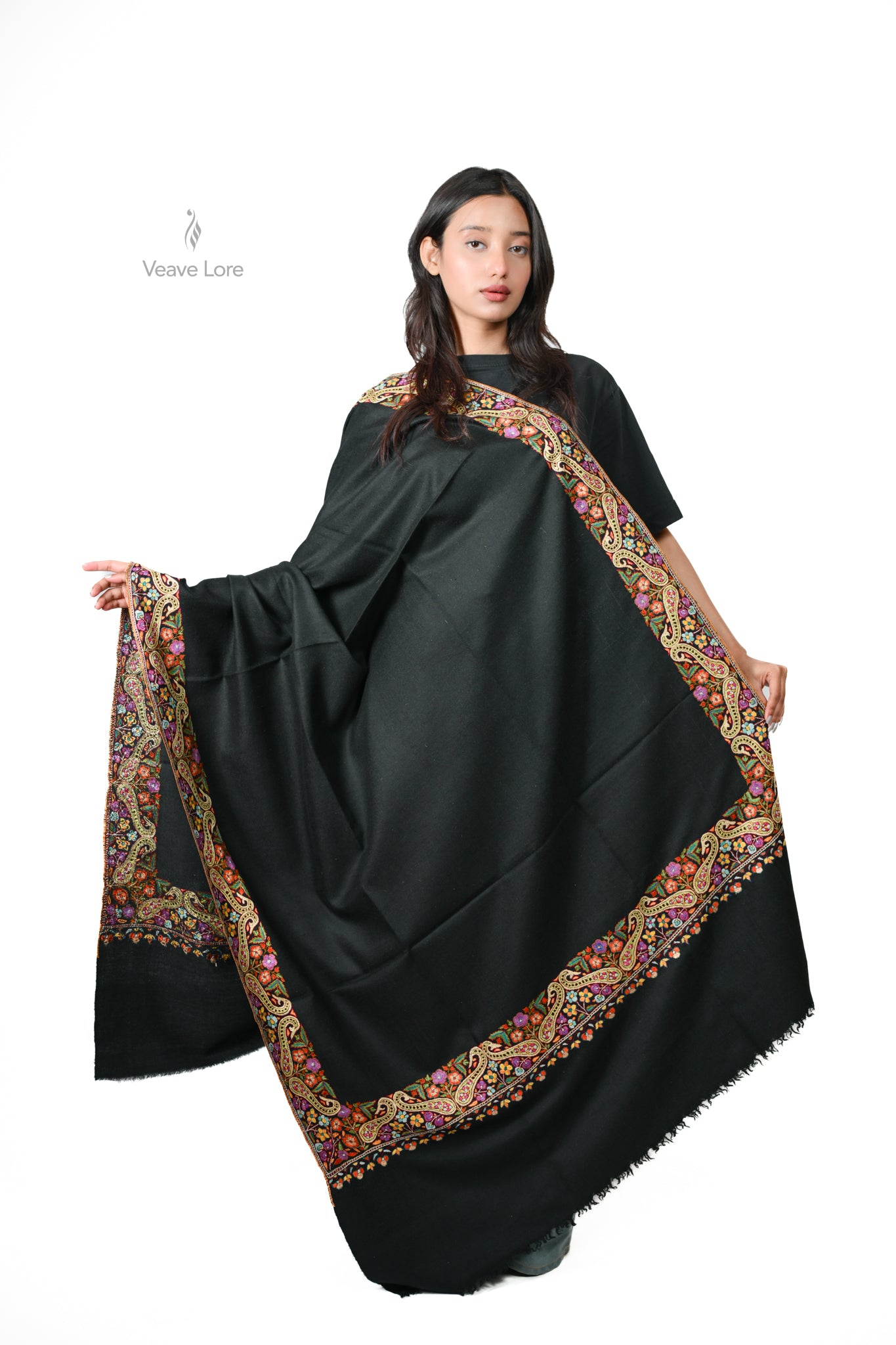 Shab-e-Zar Pashmina Shawl