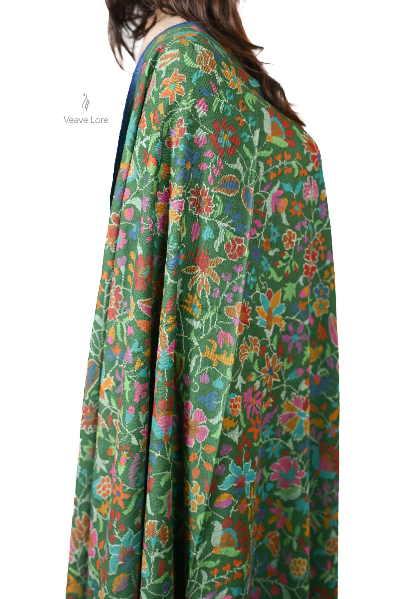 The Flowering Trellis Pashmina Shawl