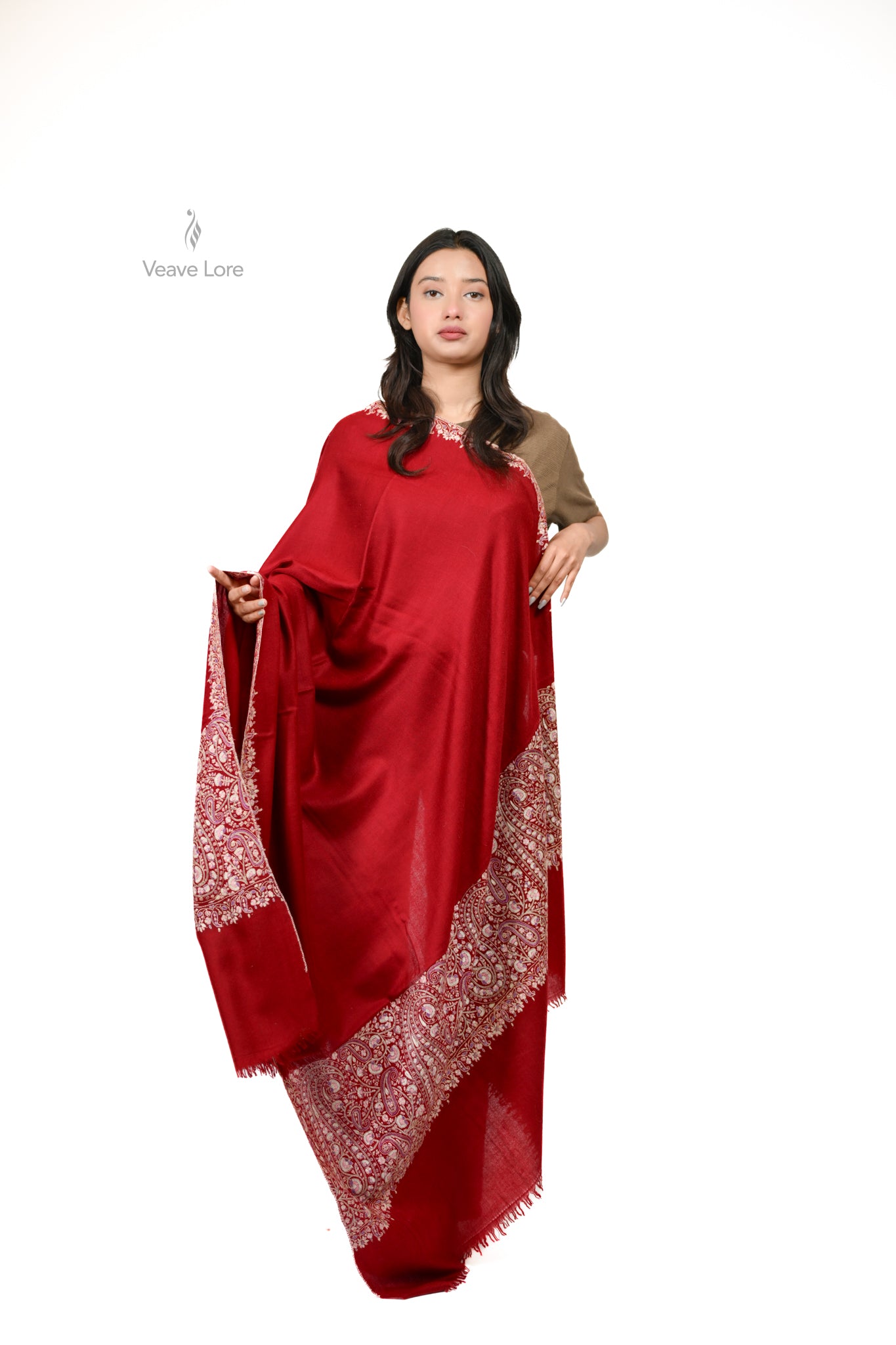 Lala-Zar Palledar Pashmina Shawl
