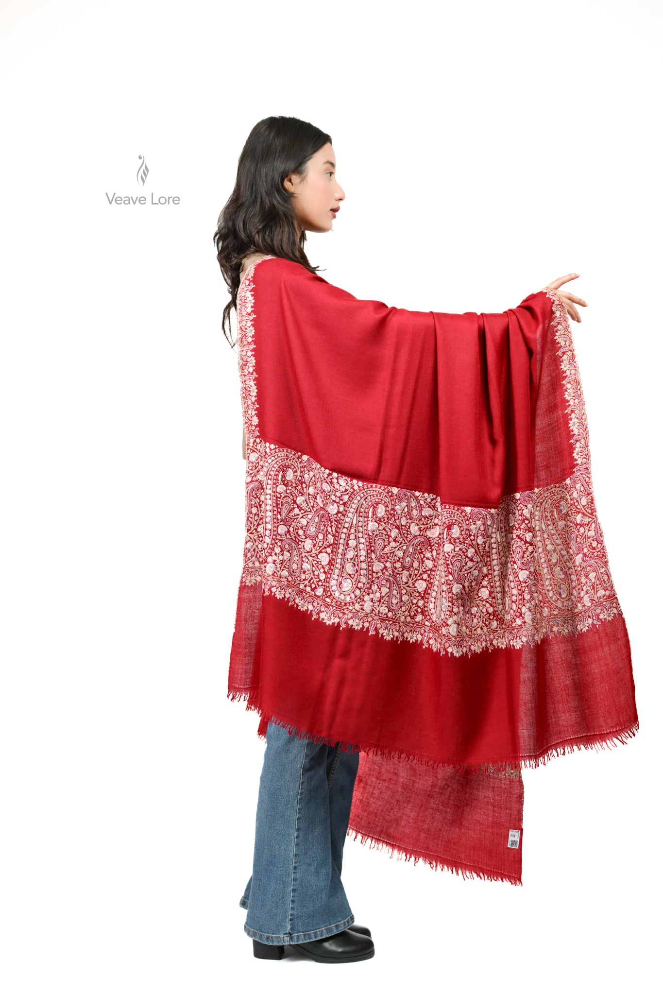 Lala-Zar Palledar Pashmina Shawl