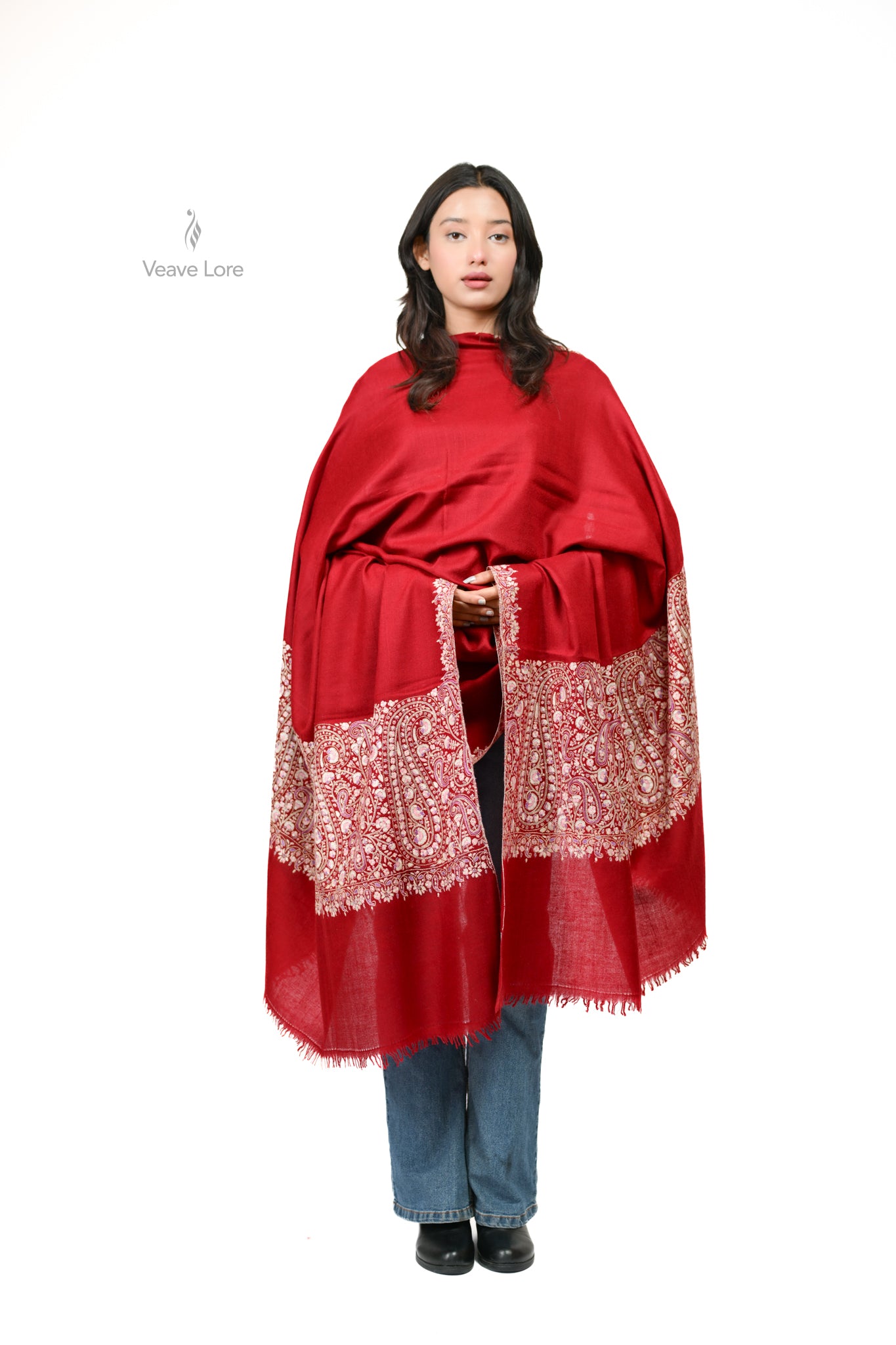 Lala-Zar Palledar Pashmina Shawl
