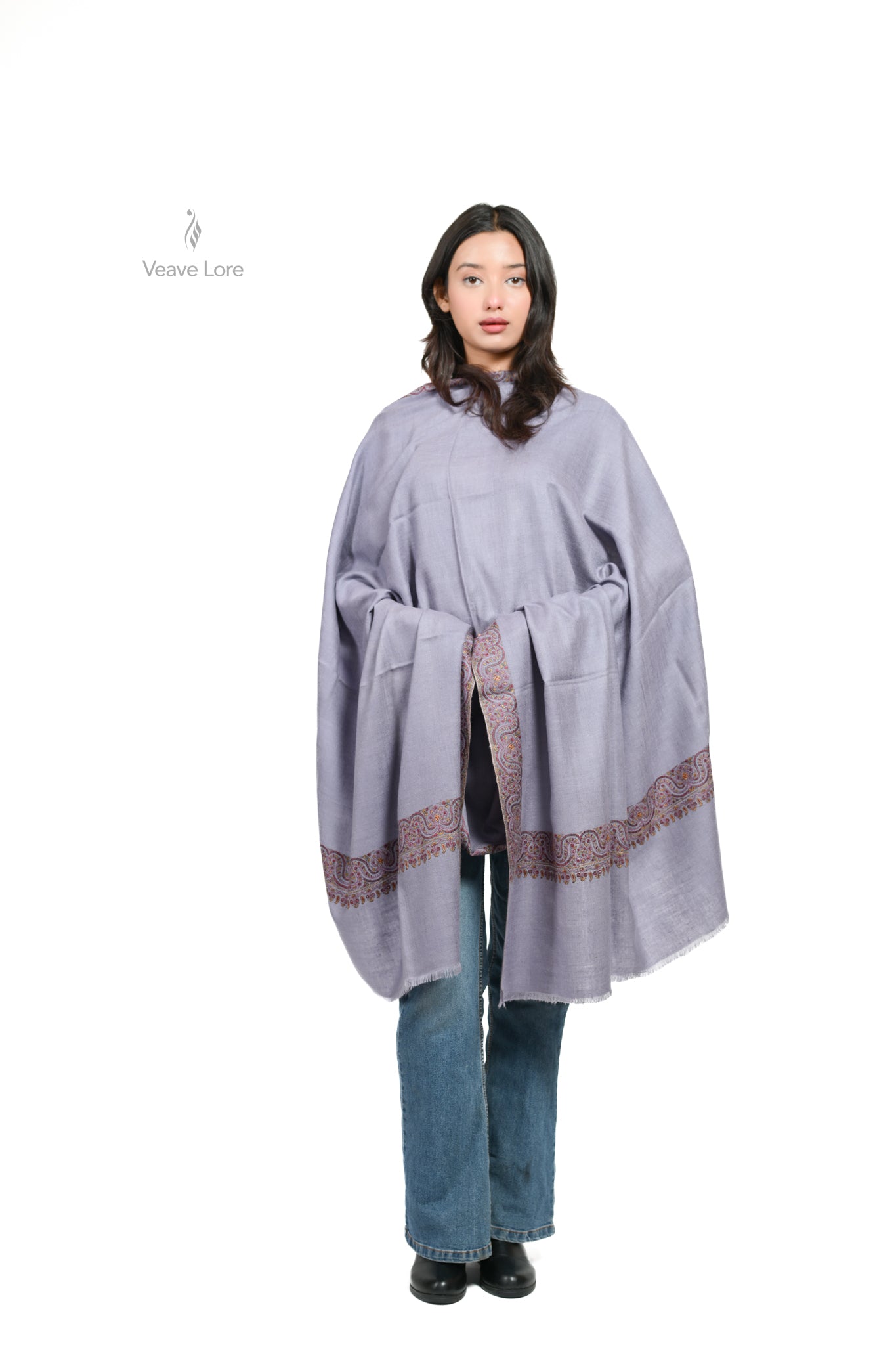 Aab-e-Banafsha Pashmina Shawl