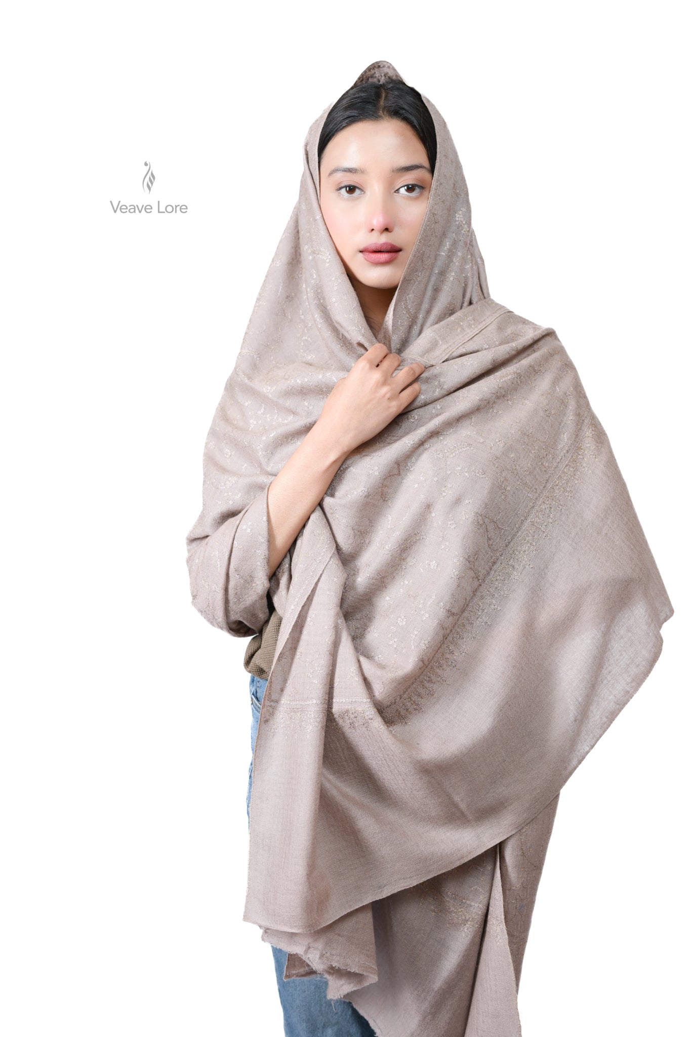 Naseem & Ivory Pashmina Shawl