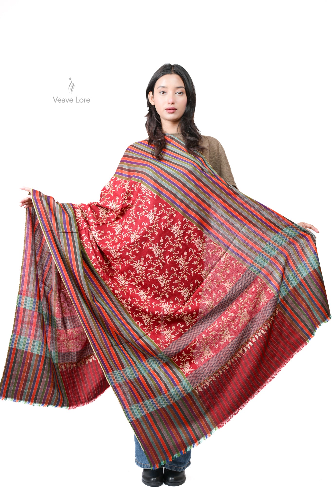 Raunaq Carnival Pashmina Shawl