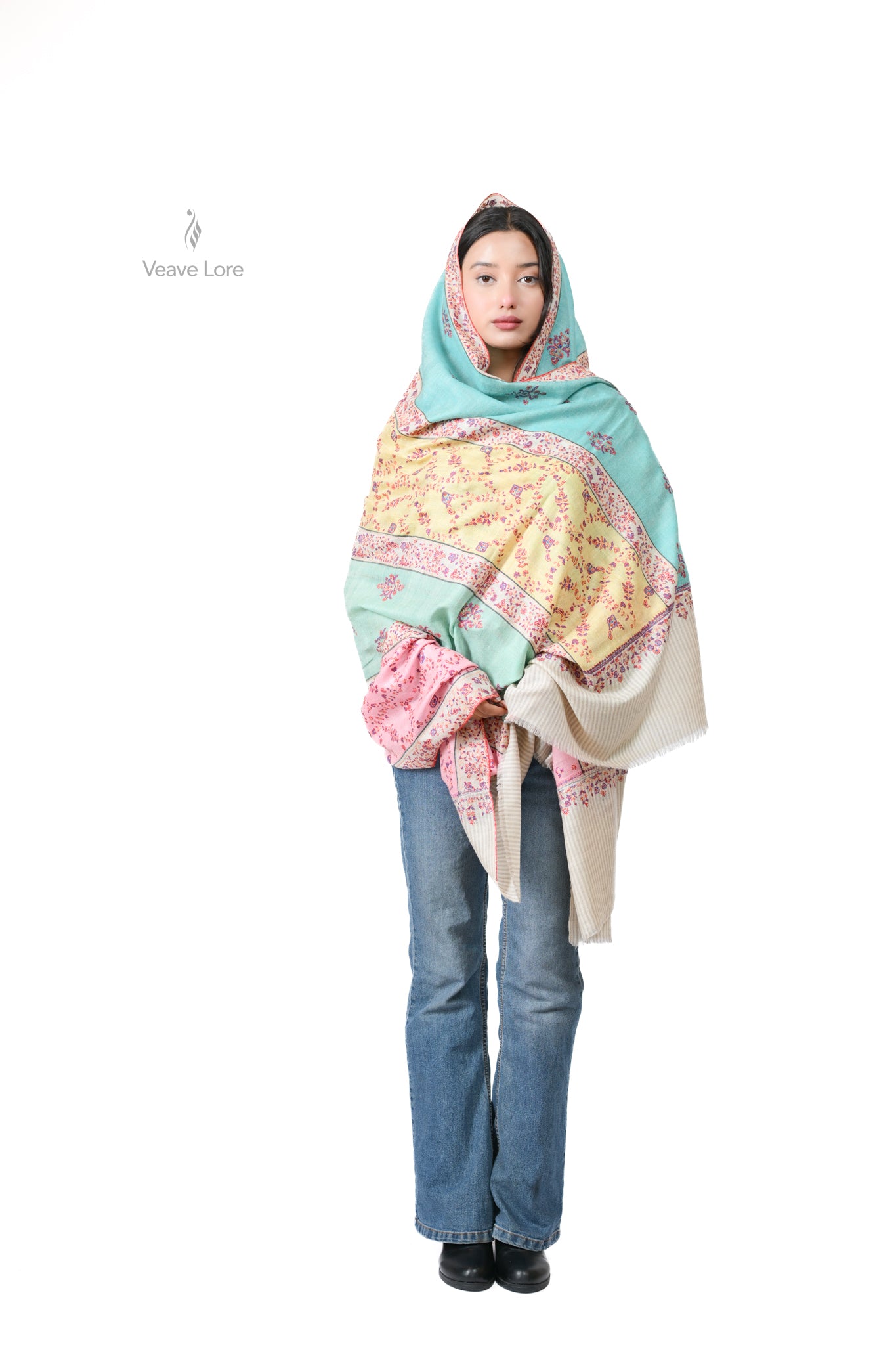 The Char-Bagh Pashmina Shawl
