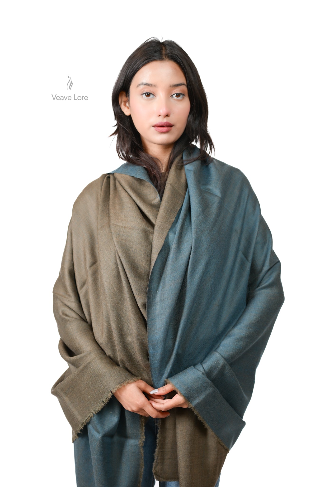 Zeytoon-o-Darya Kashmiri Pashmina Shawl