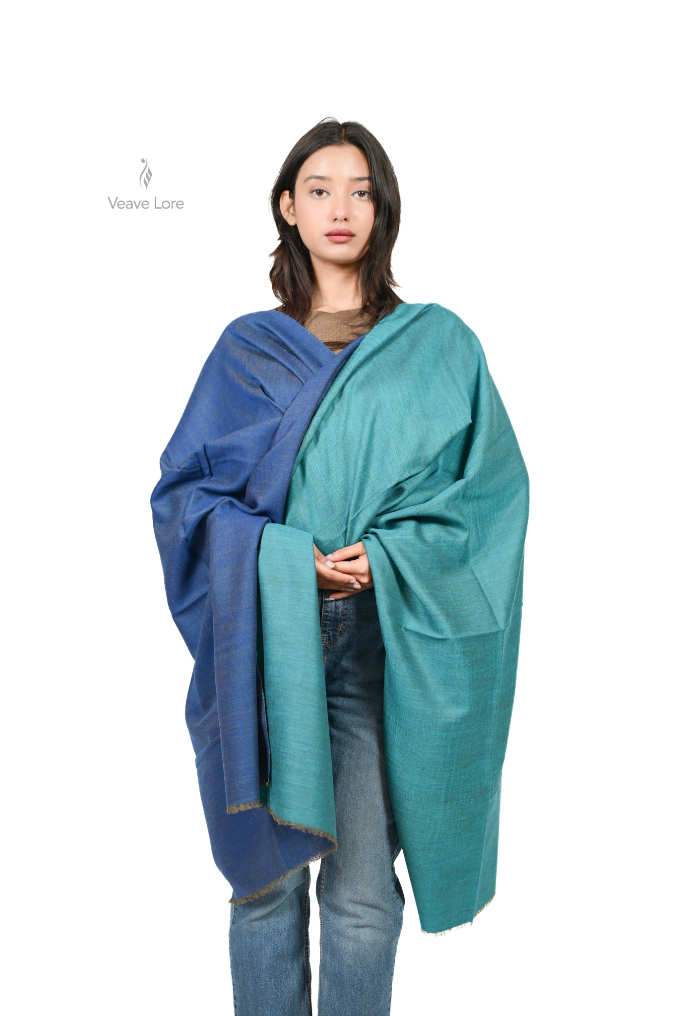Neel-o-Darya Kashmiri Pashmina Shawl