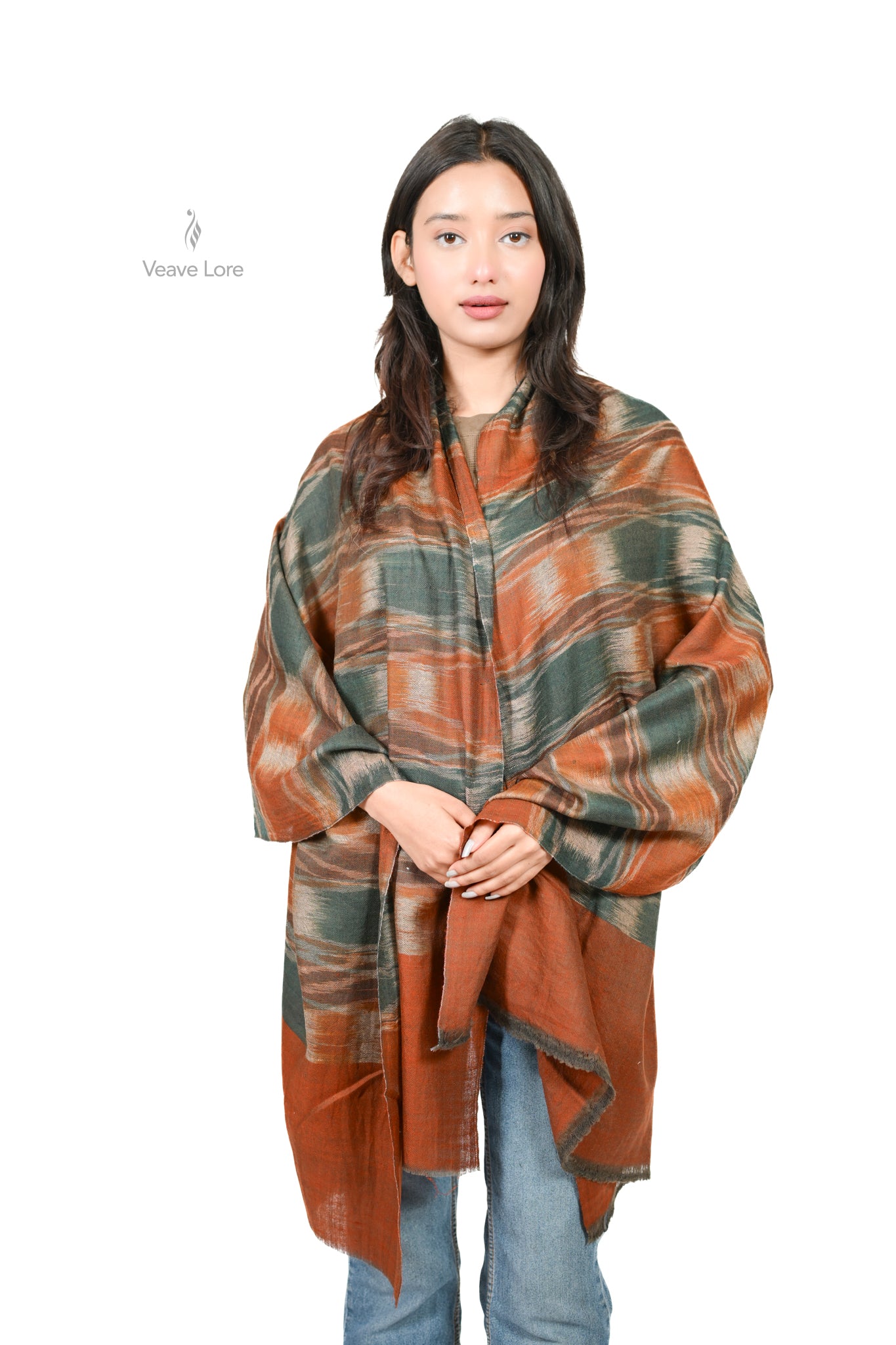 Zumurrud-o-Naar Pashmina Stole