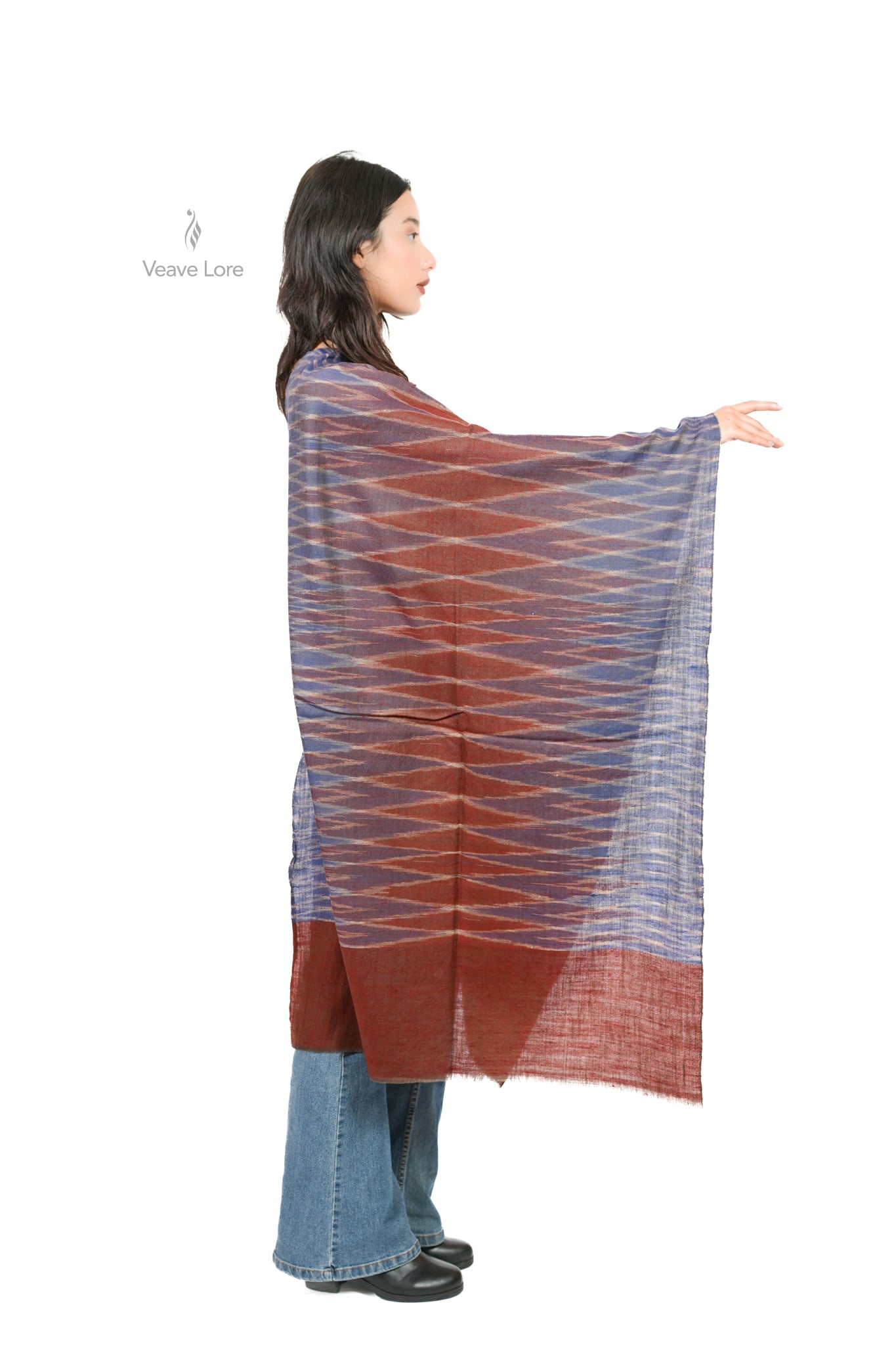 Lehar-e-Reg Pashmina Stole