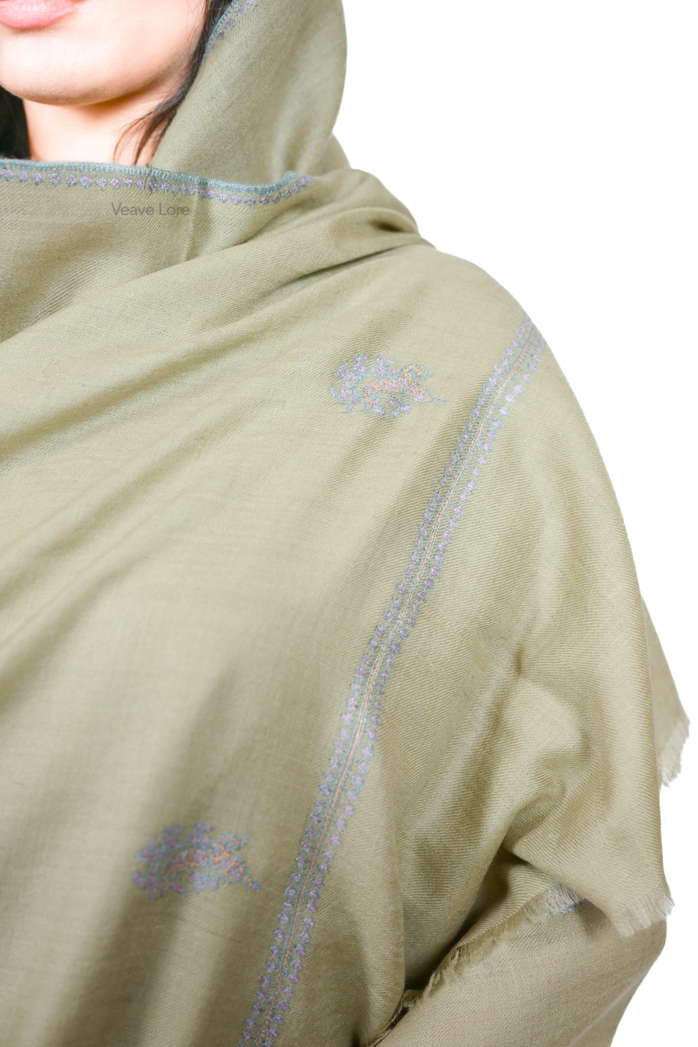 Sabz-e-Saba Pashmina Stole