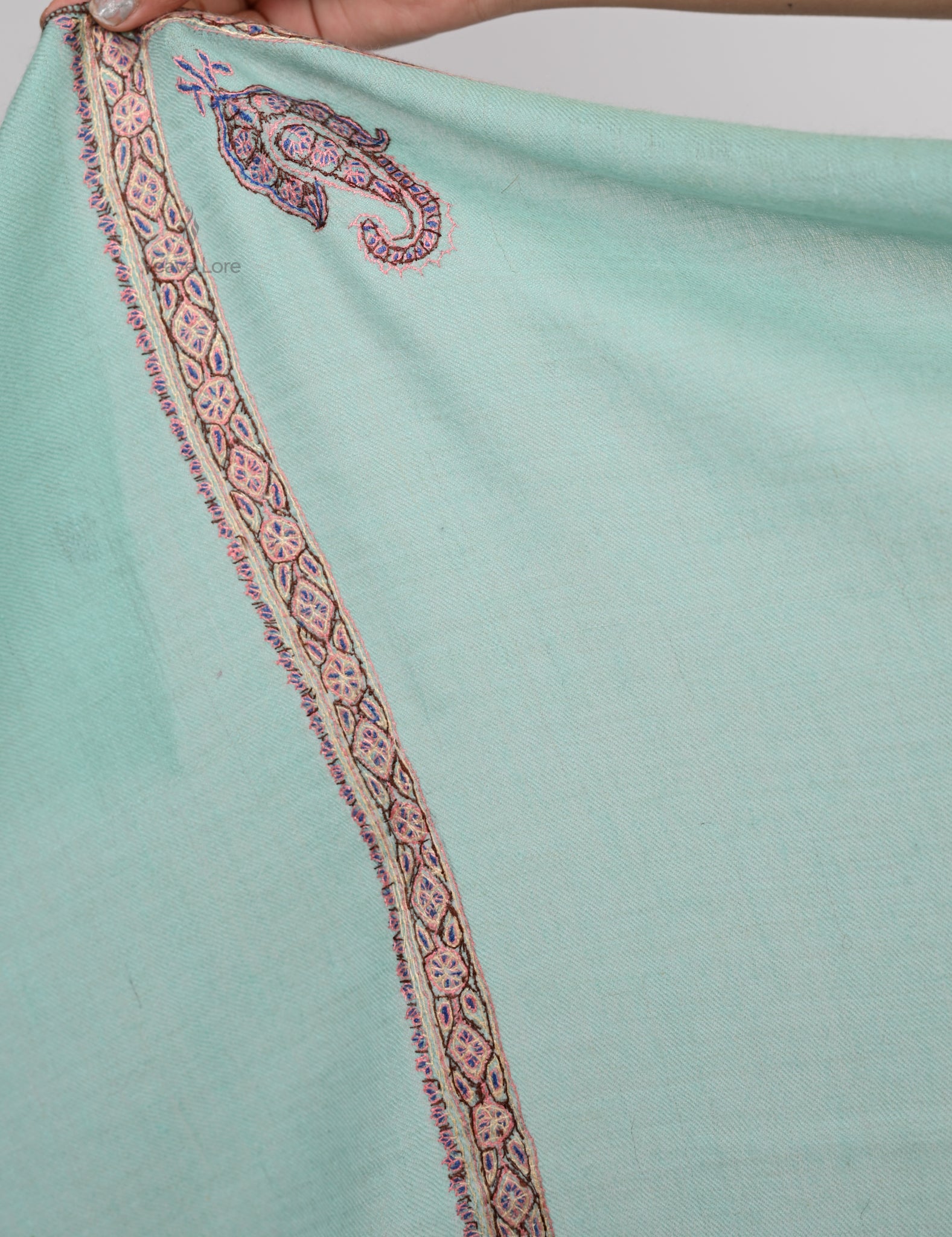 Aab-e-Firoza Pashmina Stole