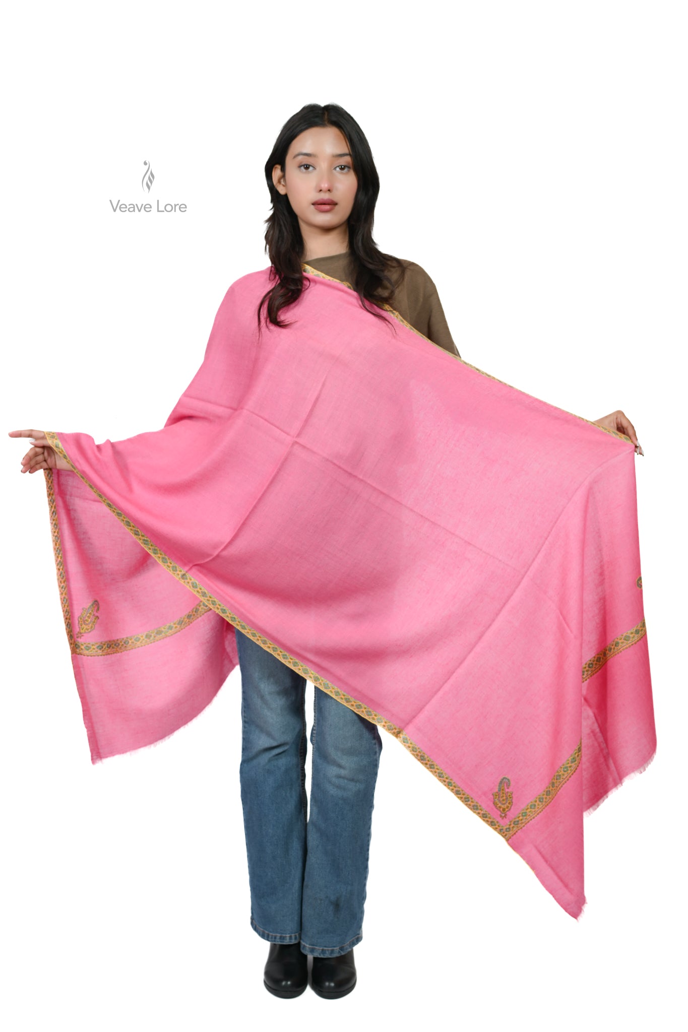 Gul-e-Shafaq Pashmina Stole
